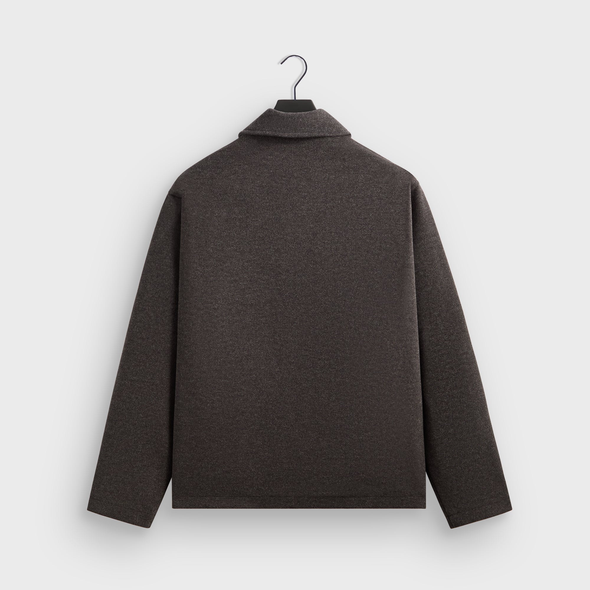Kith Felted Jersey Lane Coaches Jacket - Heather Charcoal – Kith Kith Felted Jersey Lane Coaches Jacket - Heather Charcoal – Kith