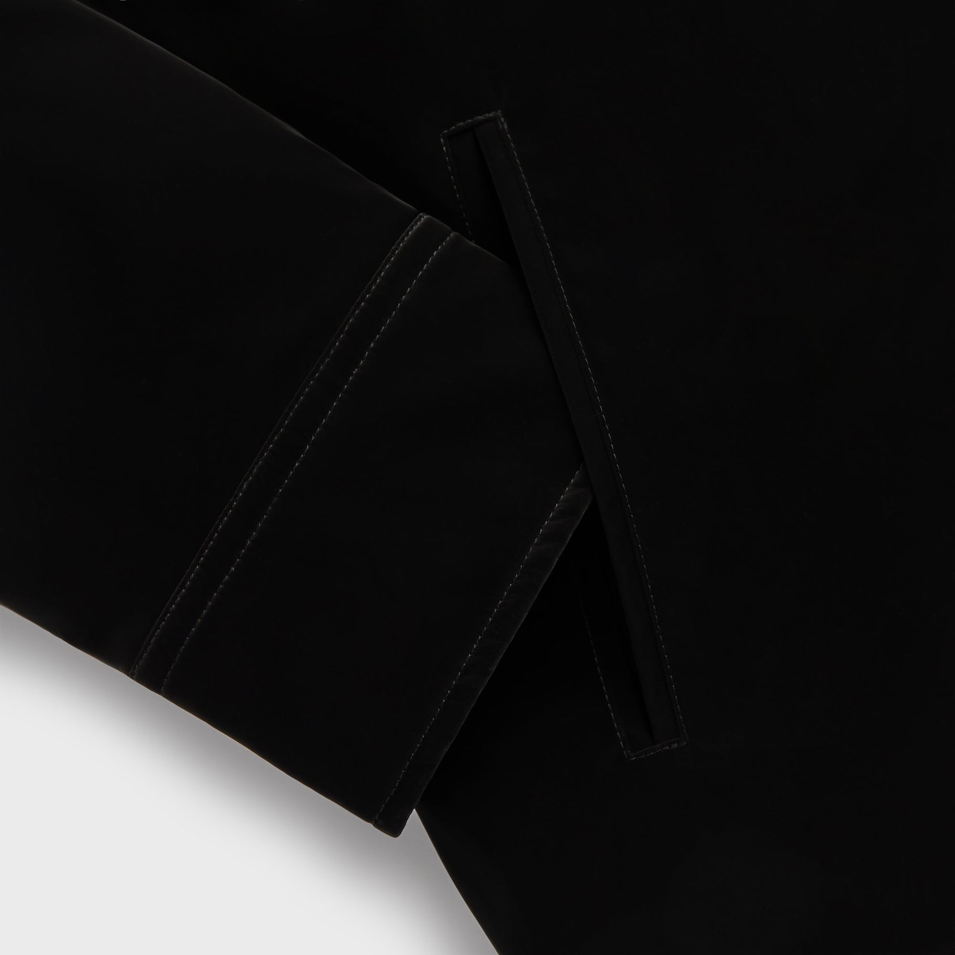 Kith Sueded Tech Brixton Puffed Shirt Jacket - Black - PH