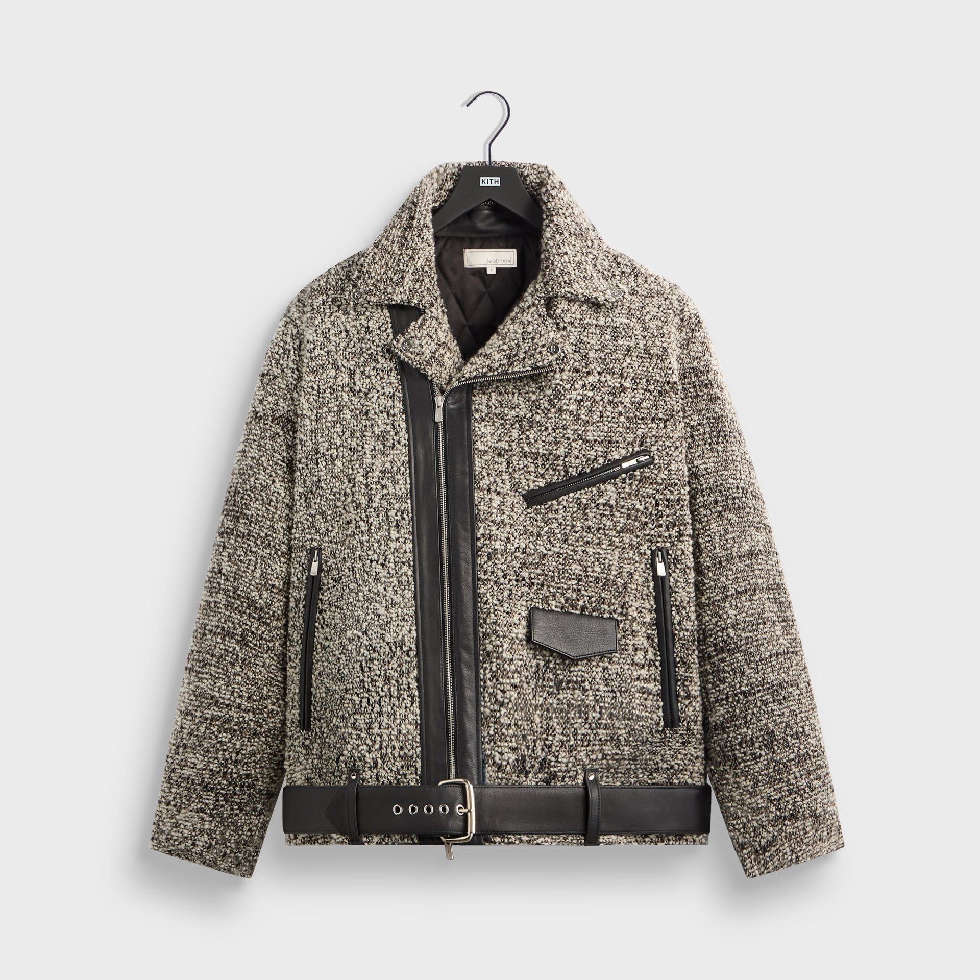 &Kin Plush Boucle Brian Moto - Hallow