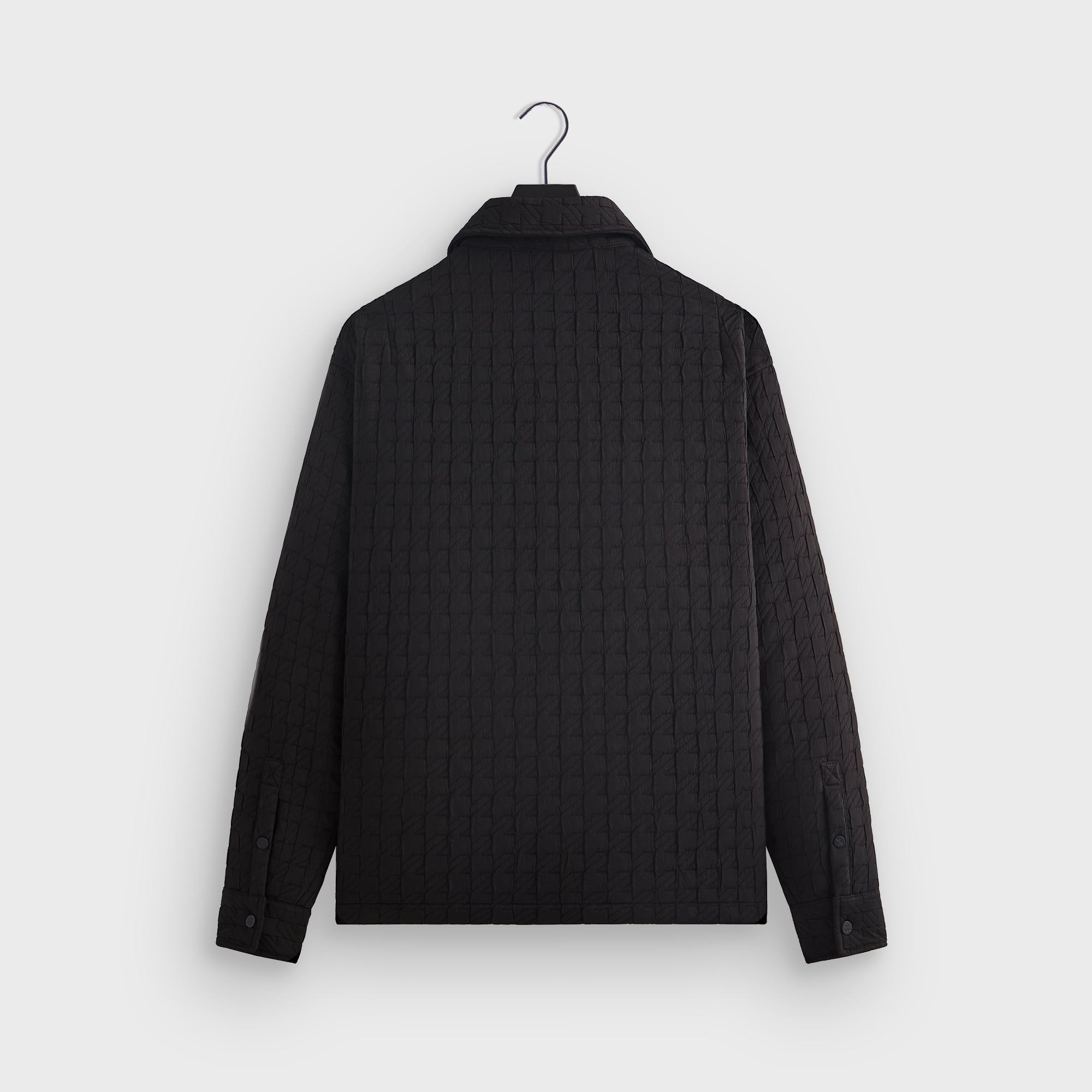 Kith Check Quilt Brixton Shirt Jacket - Black – Kith Canada