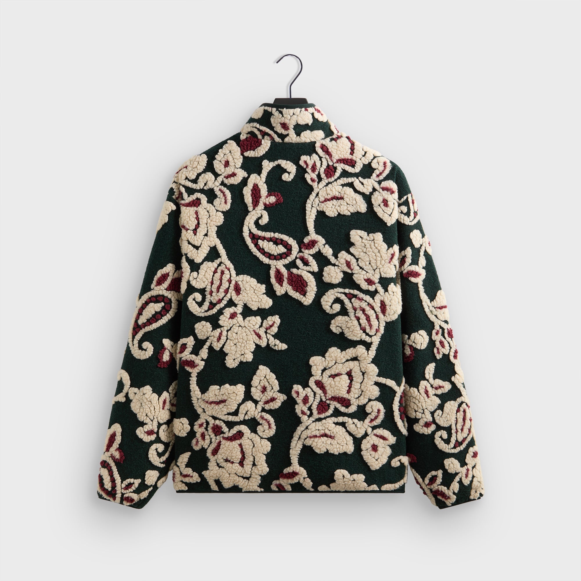 Kith Paisley Vine Sherpa Harper Jacket - Stadium – Kith Canada