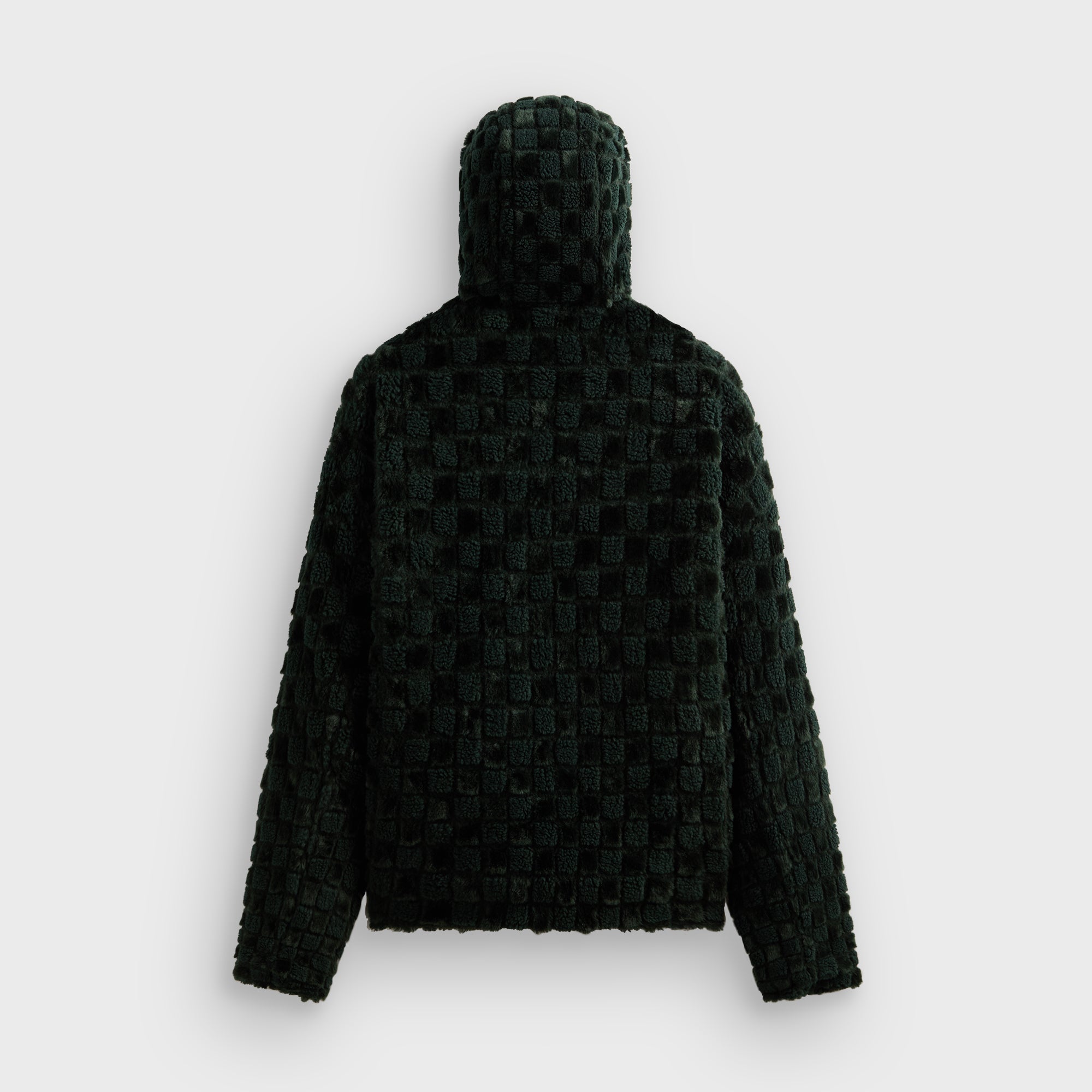 Kith Faux Fur Cropped Hoodie Bomber - Stadium – Kith Canada
