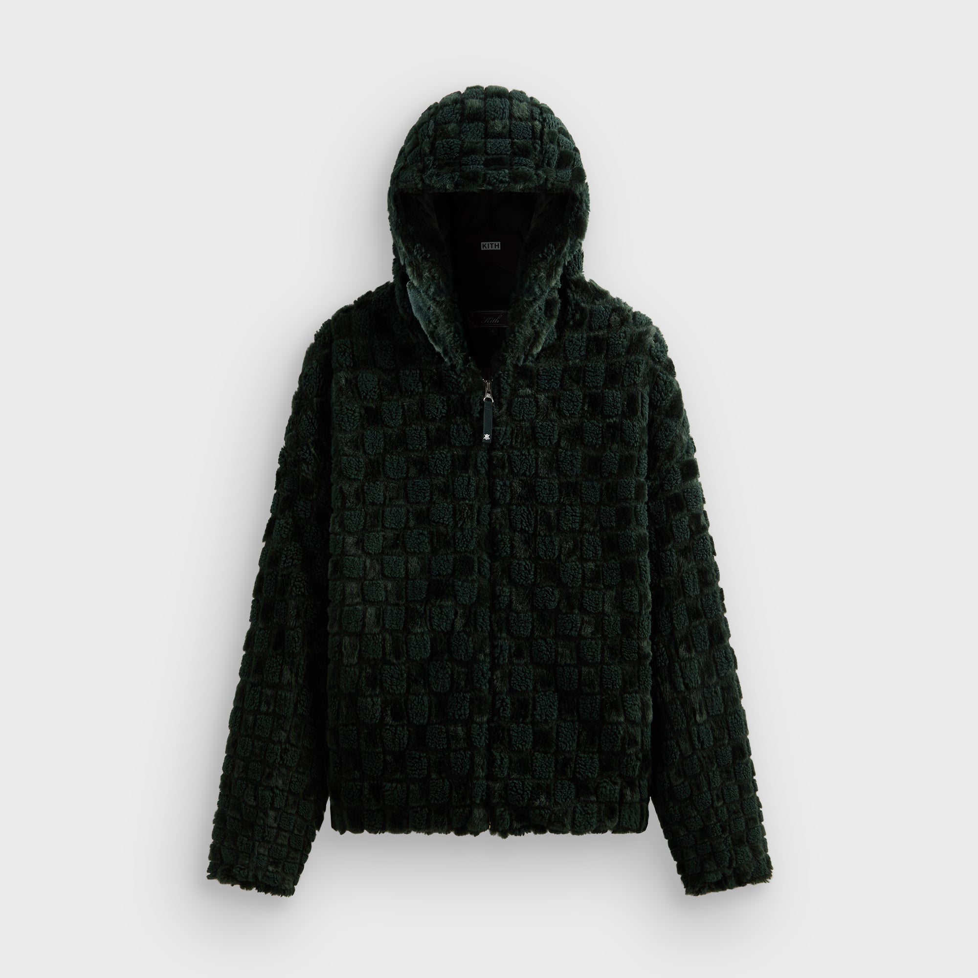 Kith Faux Fur Cropped Hoodie Bomber - Stadium – Kith Canada Kith Faux Fur Cropped Hoodie Bomber - Stadium – Kith Canada