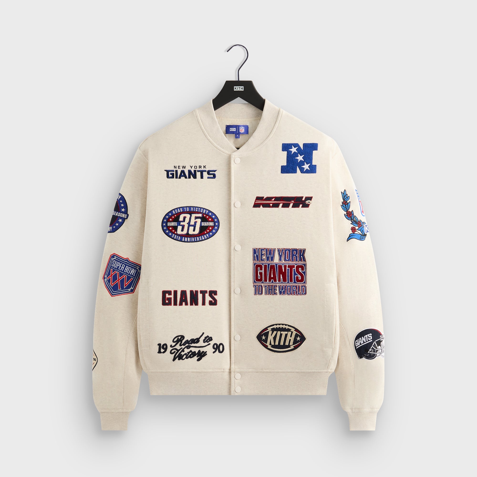 Kith for the NFL San Francisco 49ers Satin Bomber Jacket - Present