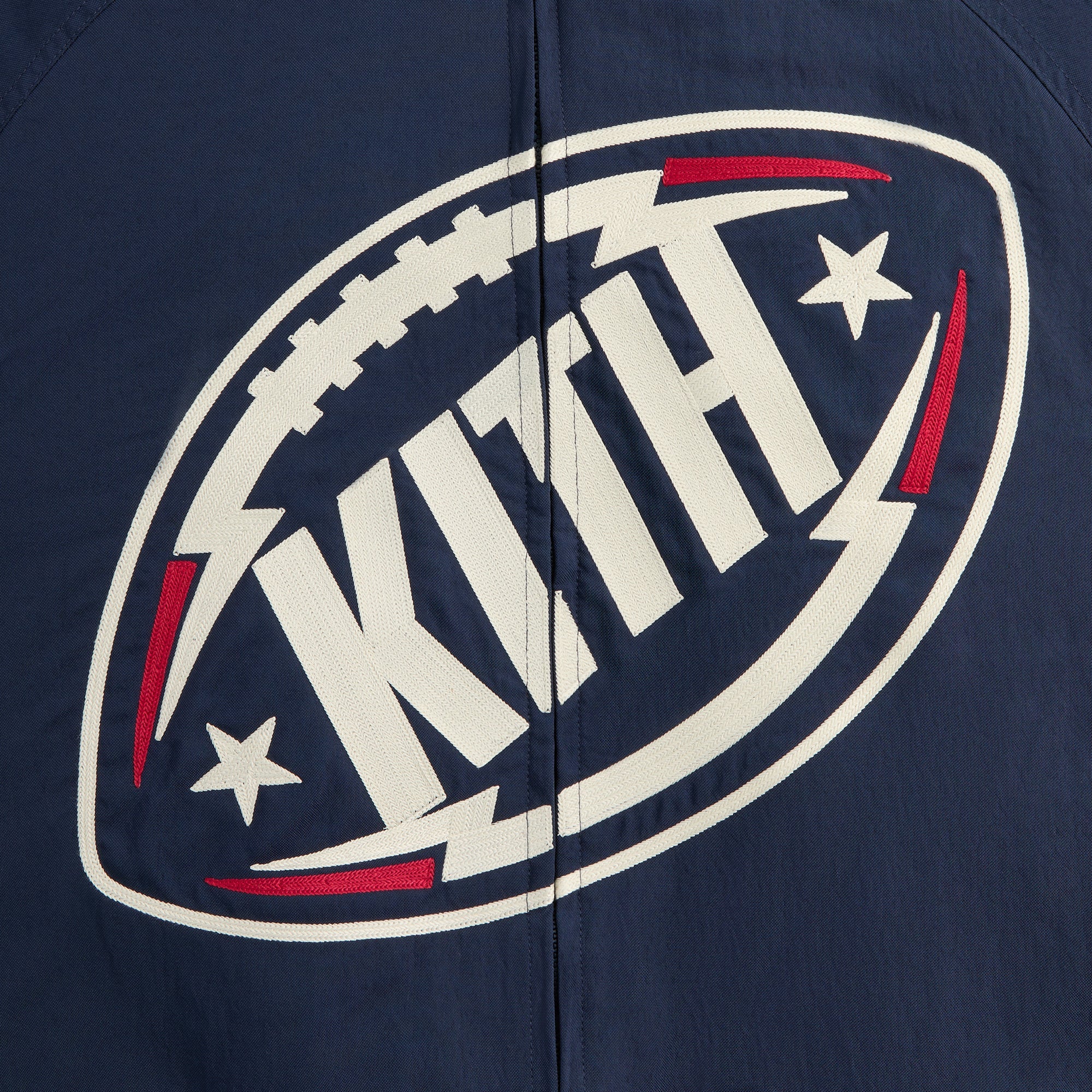 Kith for the NFL New York Giants Padded Nylon Jacket - Nocturnal