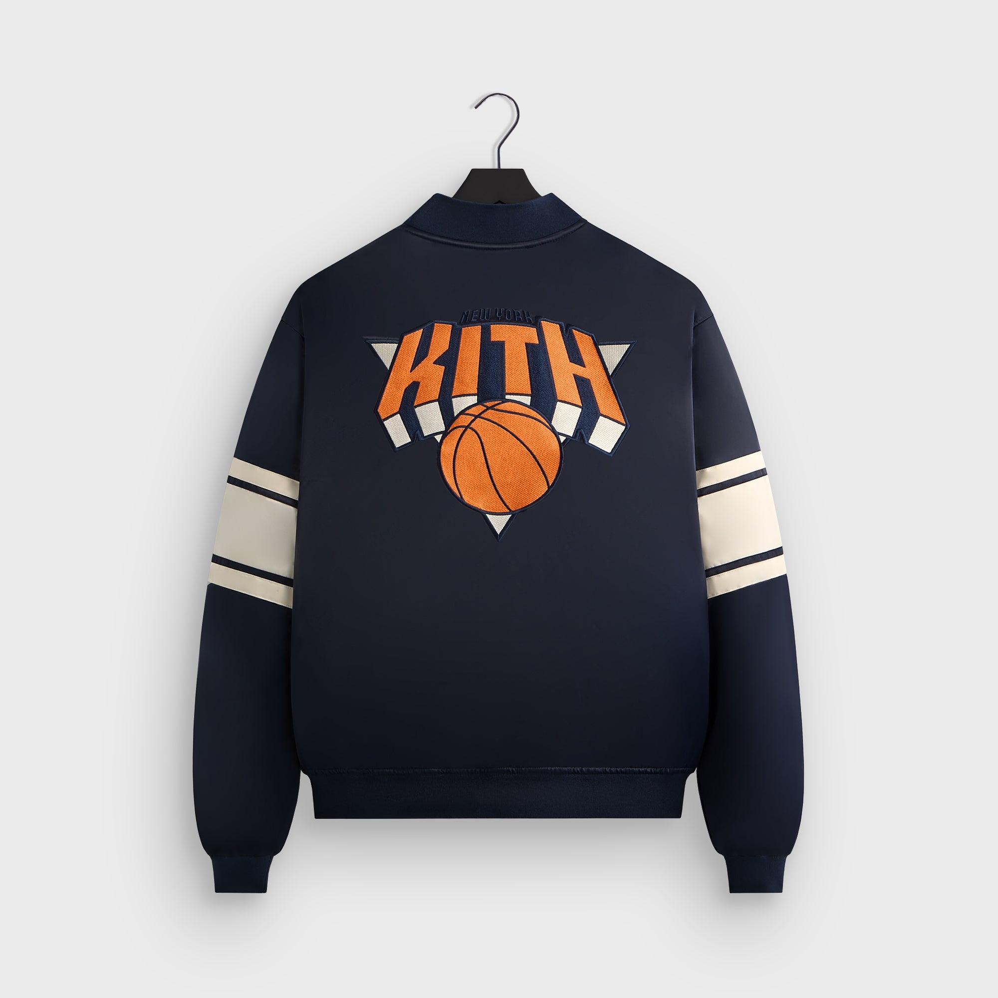 Kith for the New York Knicks Classic Satin Bomber Jacket