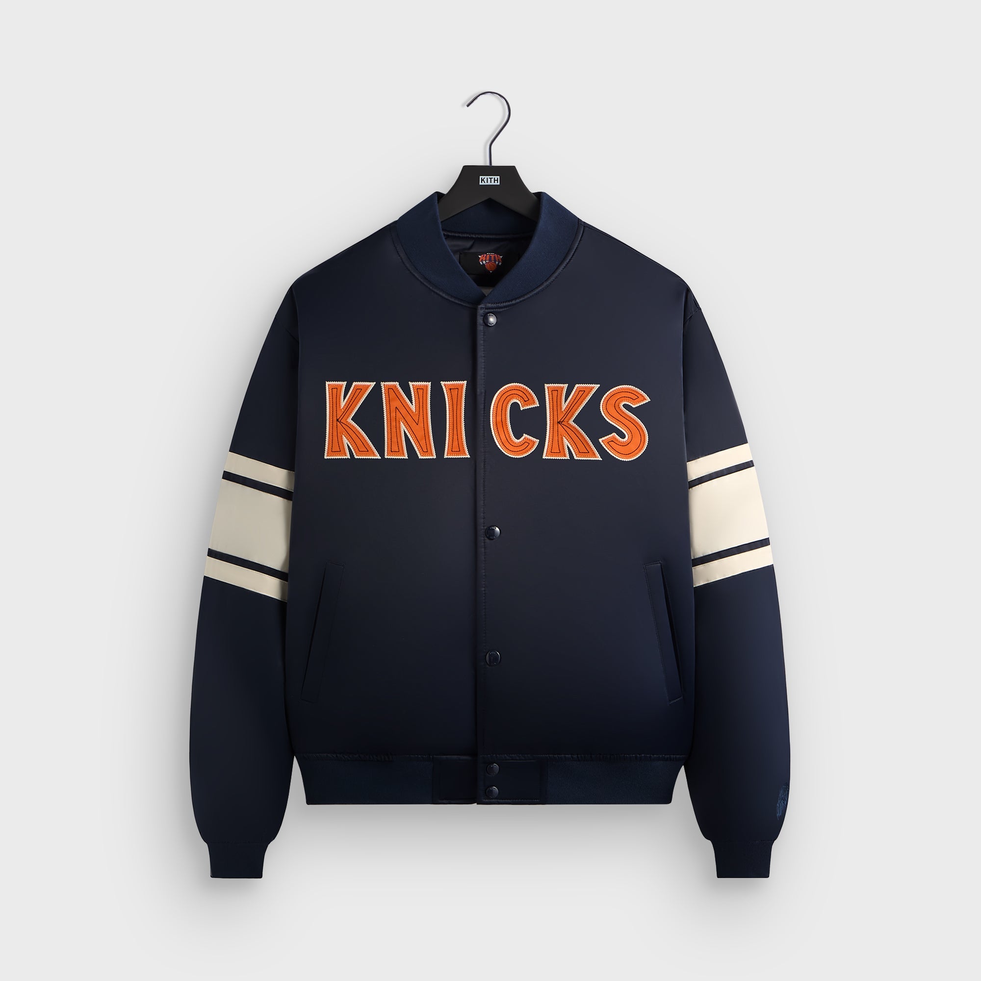 Kith for the New York Knicks Classic Satin Bomber Jacket