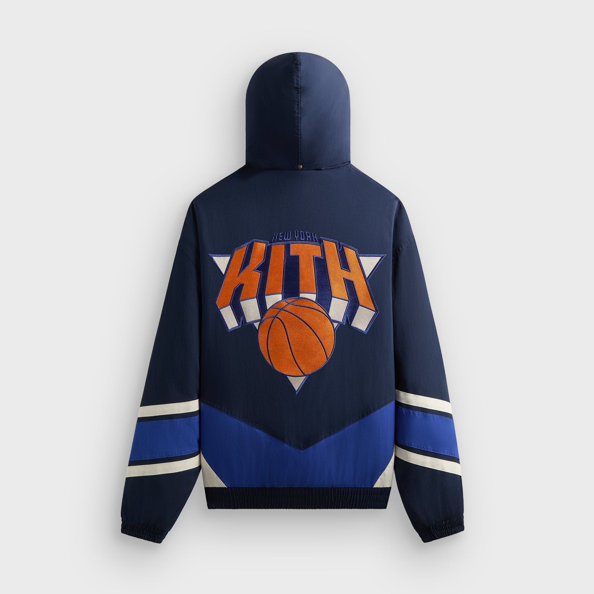 Kith for the New York Knicks Padded Nylon Jacket - Nocturnal - PH