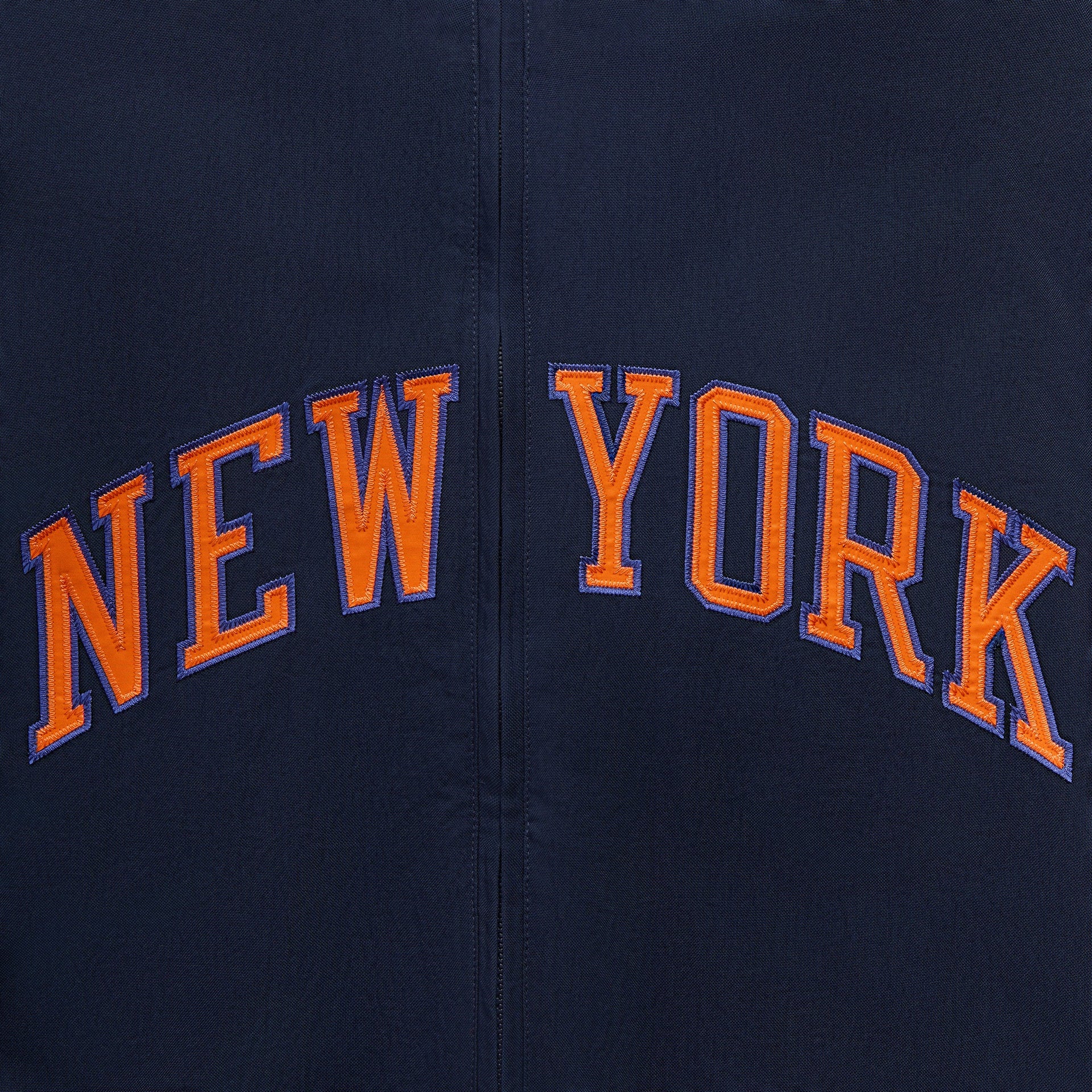 Kith for the New York Knicks Padded Nylon Jacket - Nocturnal