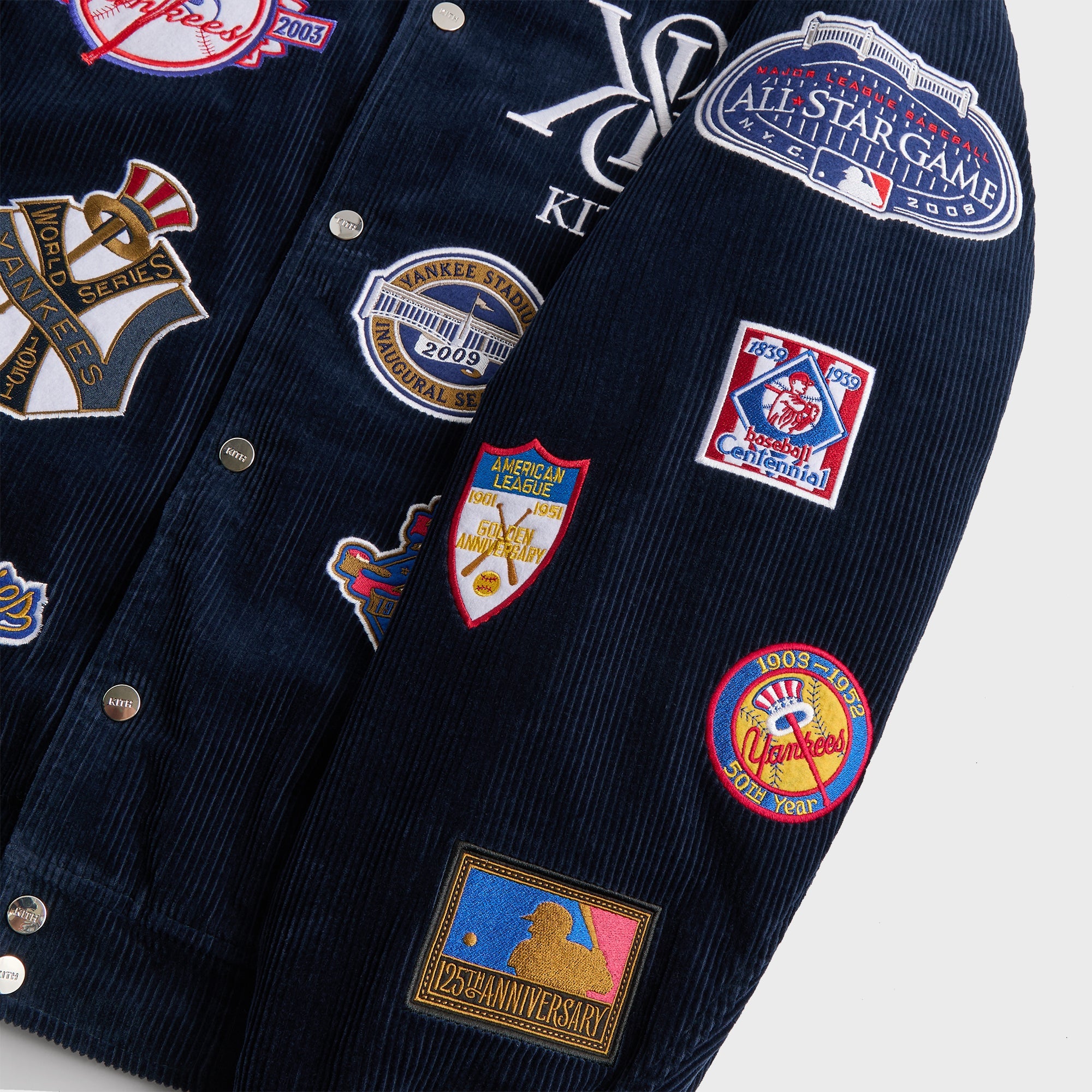 Kith for the New York Yankees Corduroy Avery Bomber Jacket