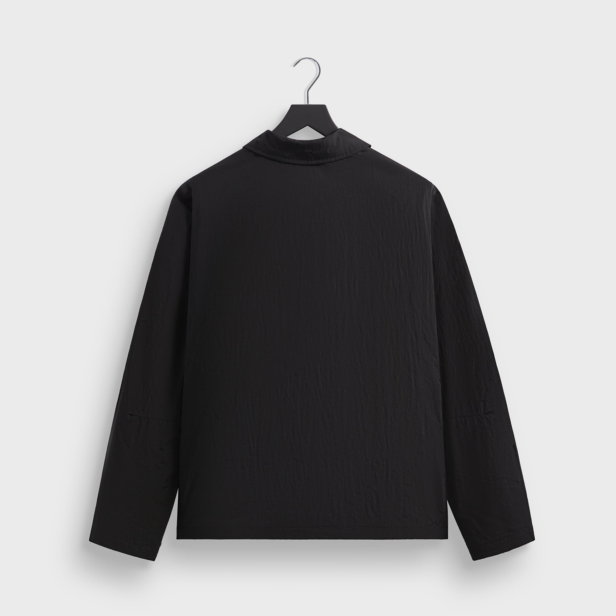 Kith Wrinkle Nylon Jonas Coaches Jacket - Black – Kith Canada
