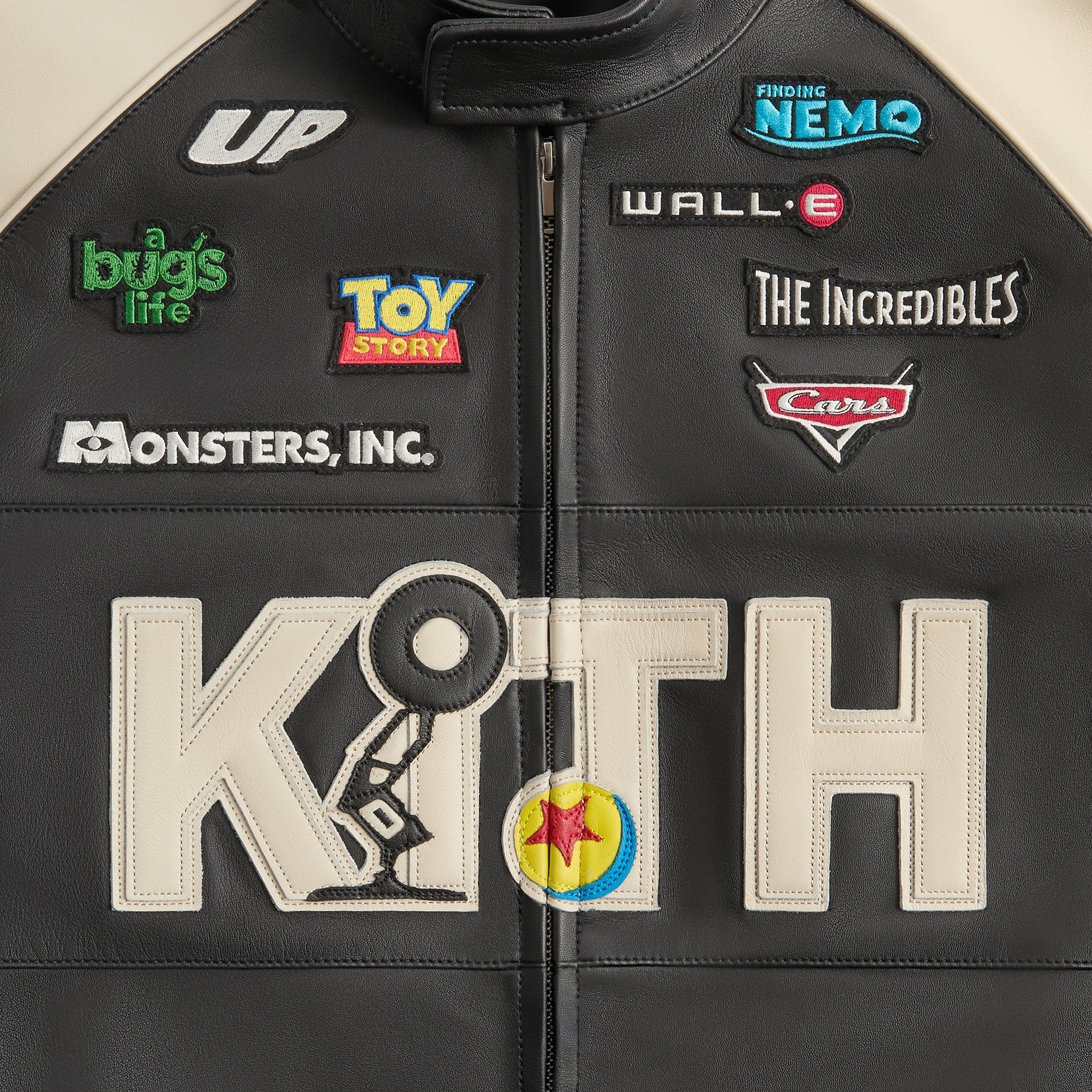Disney | Kith for Pixar Dejan Leather Jacket - Black - PH