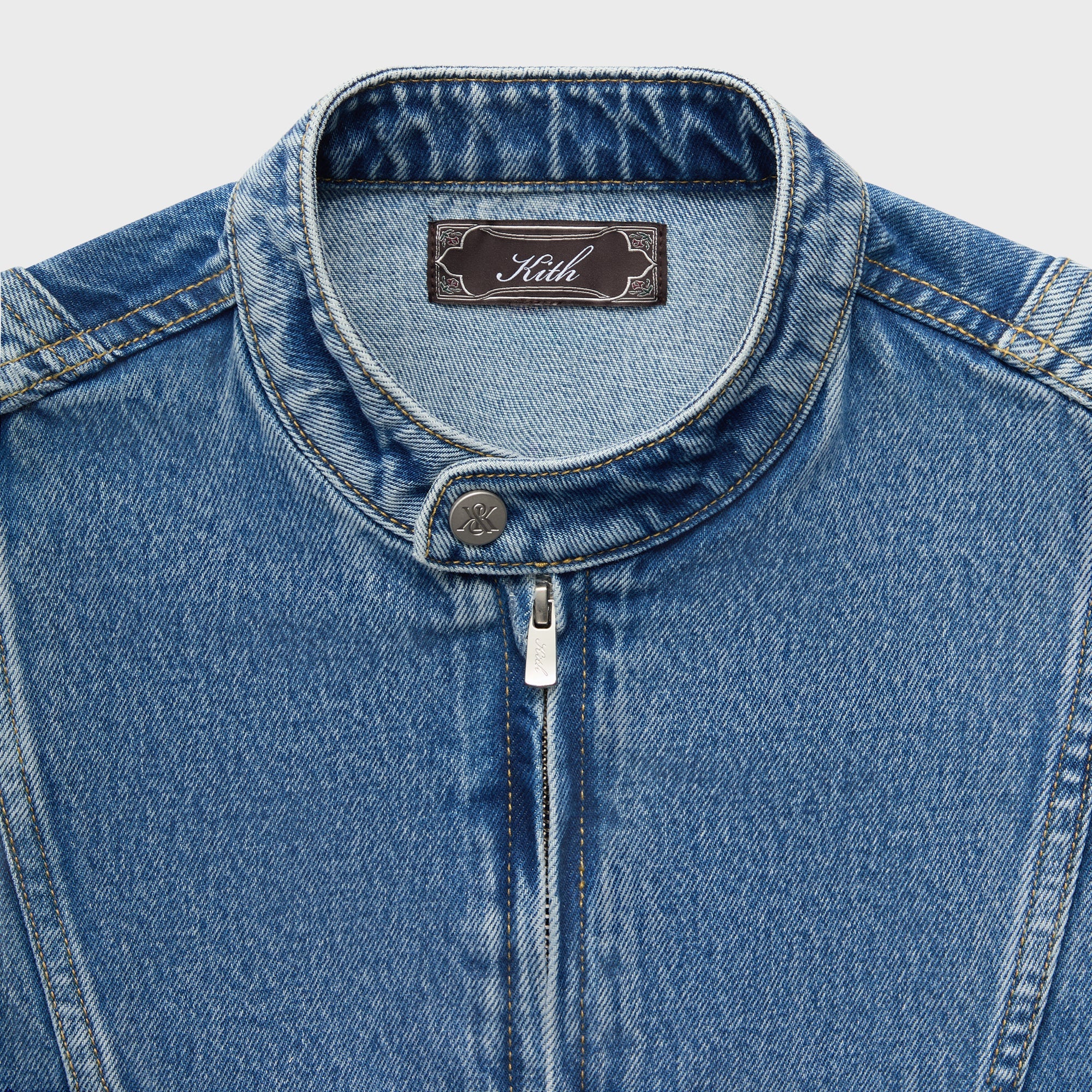 【keih】Iroquois CHEMICAL BIO DENIM JK DENIMIO | GZ-KSCA-G.ID 15oz Skein (Kase) Dyed Coverall (GREEN INDIGO)