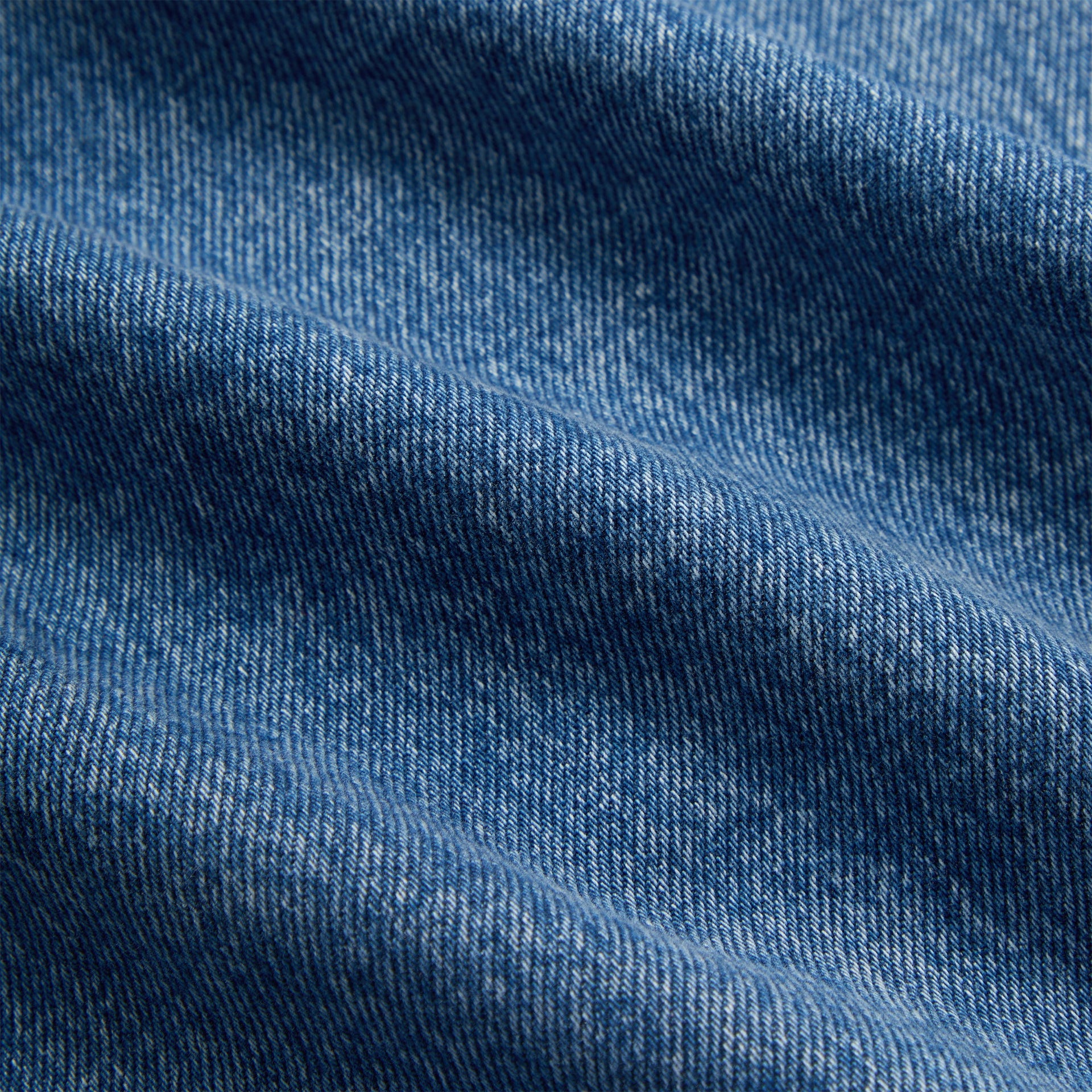 Kith Denim Adrien Moto Jacket - Mid Indigo