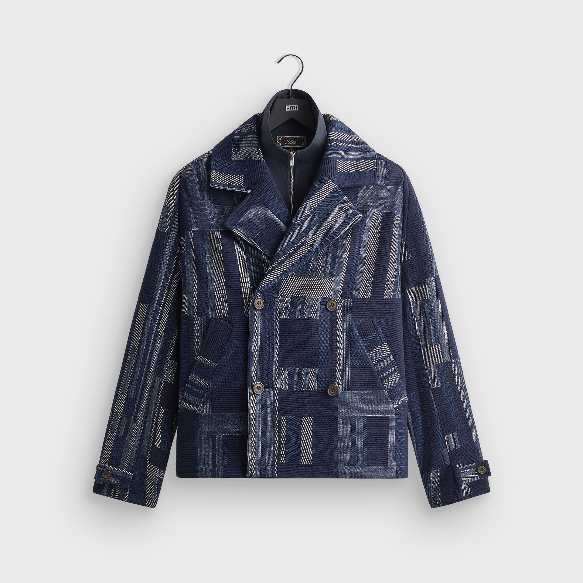 Kith Everett Cropped Moto Trench - Nocturnal - PH