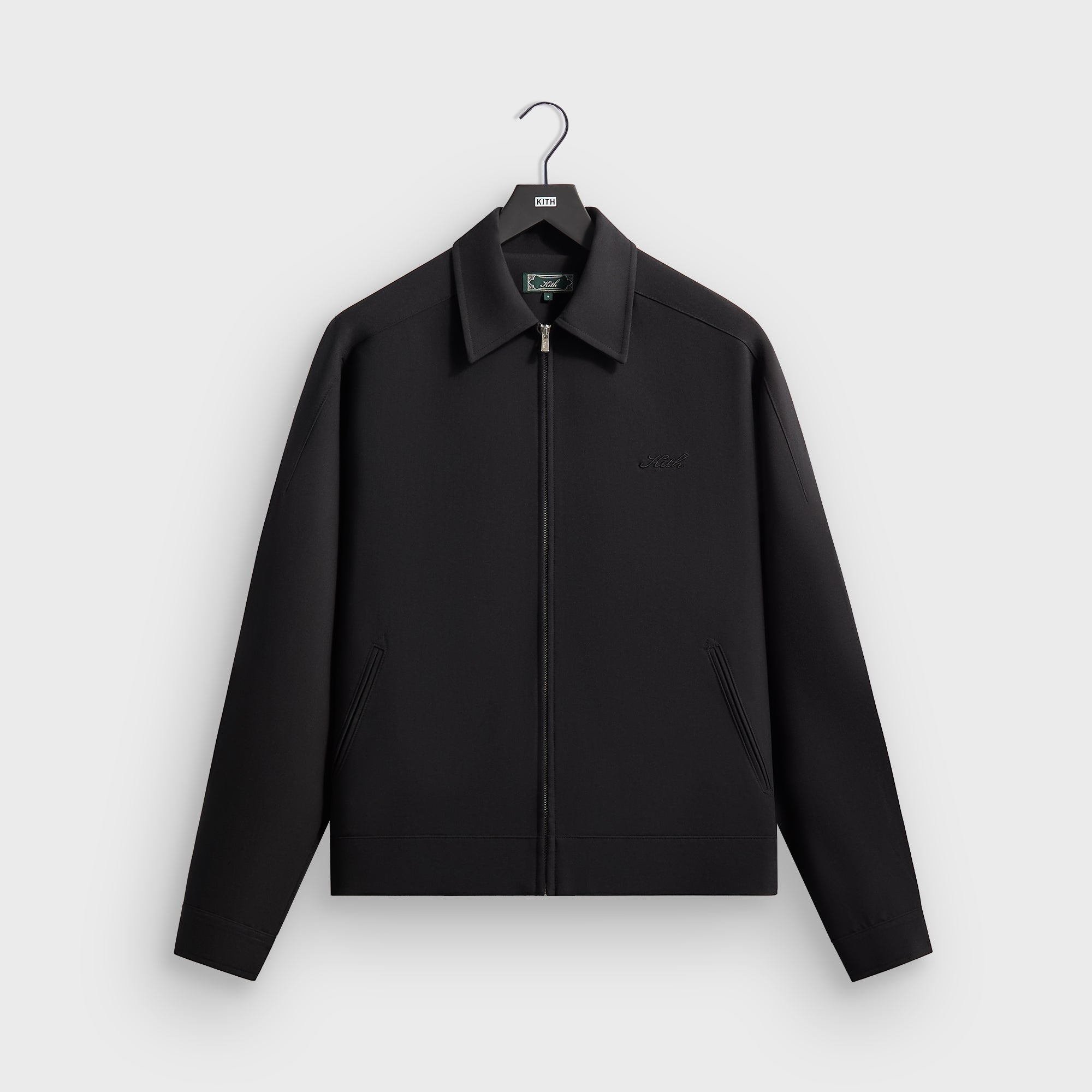 Kith Midweight Double Weave Huron Jacket - Black – Kith Canada