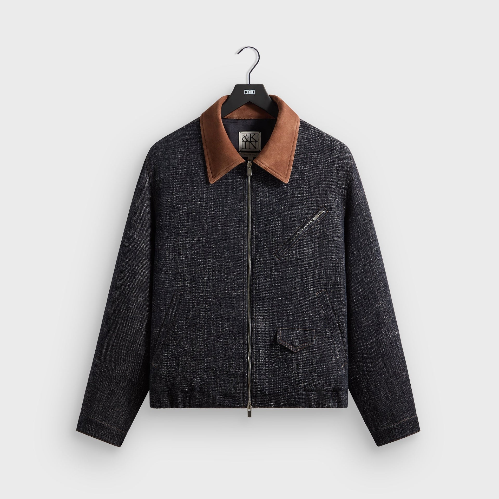 &Kin Cassius Blouson Jacket - Blue Navy