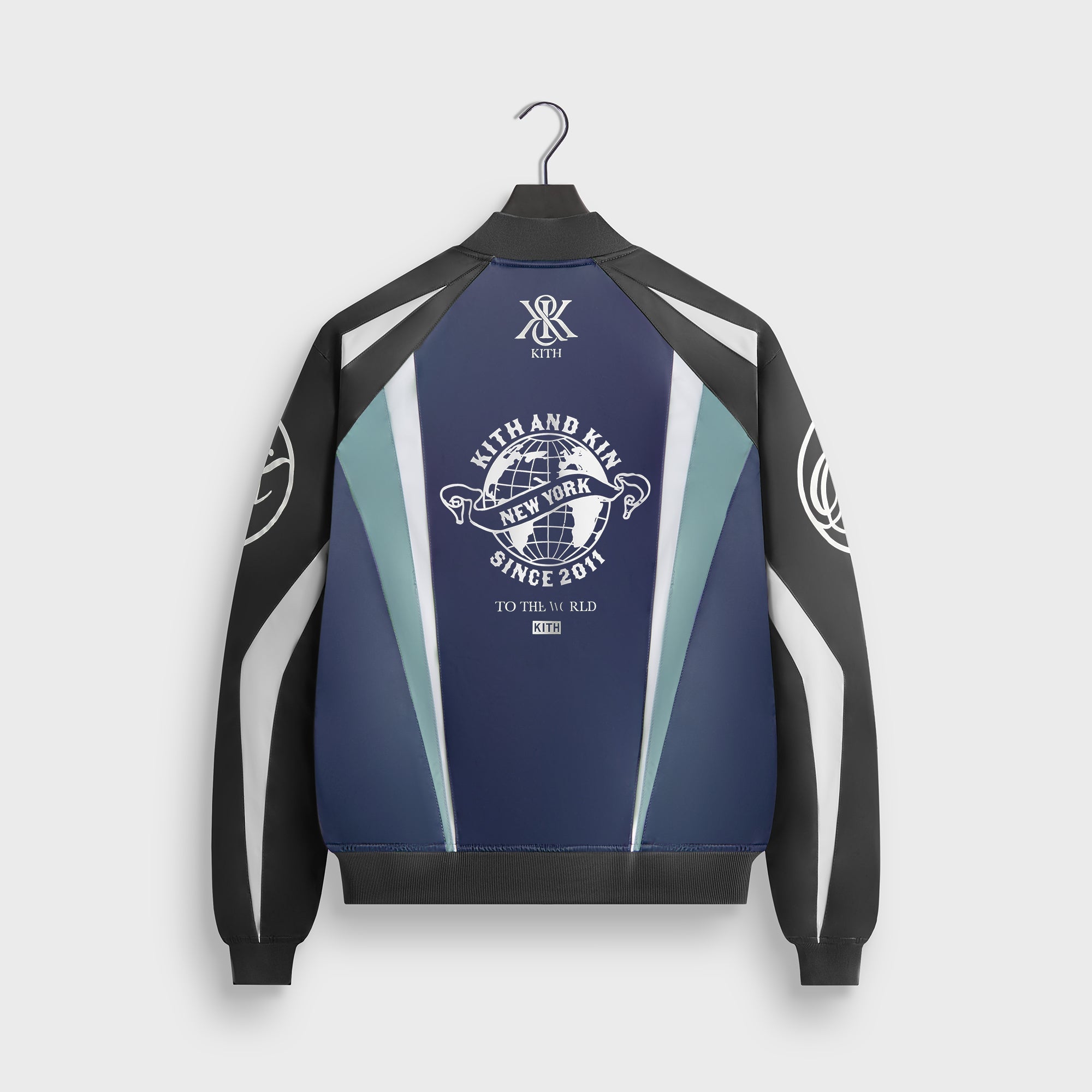 Kith Roy Racing Nylon Bomber Jacket - Nocturnal – Kith Canada
