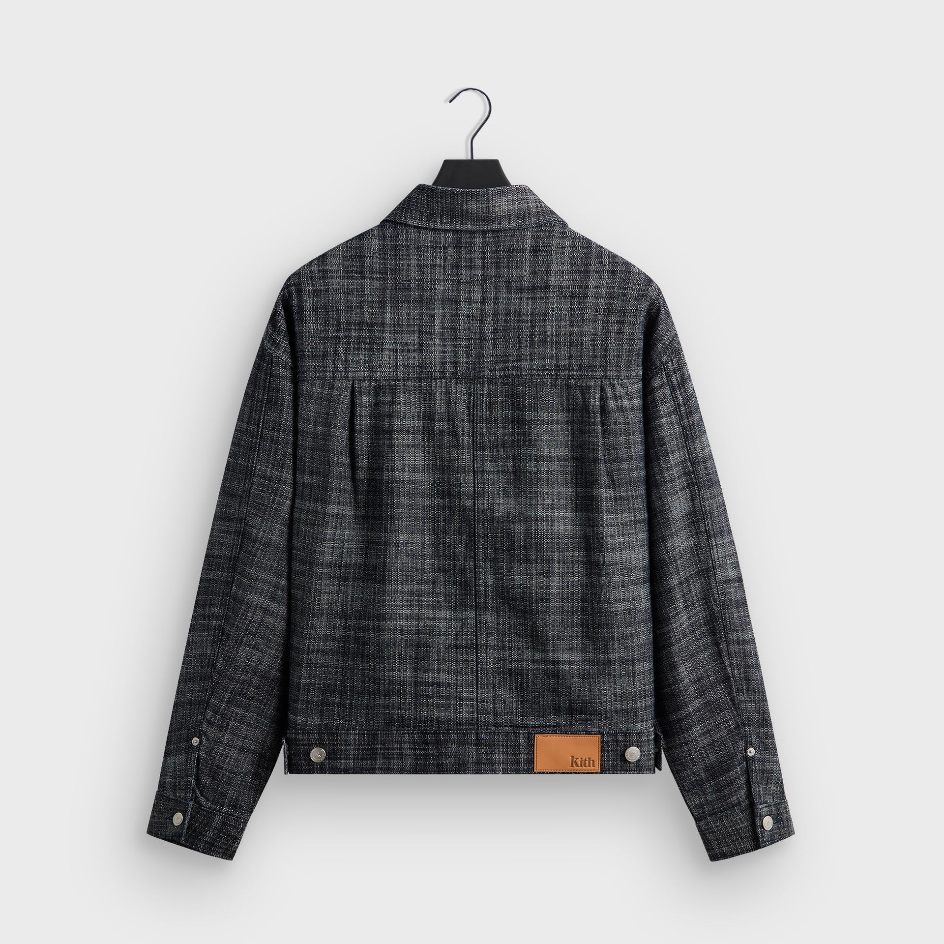 Kith Textured Indigo Alonzo Jacket - Dark Indigo