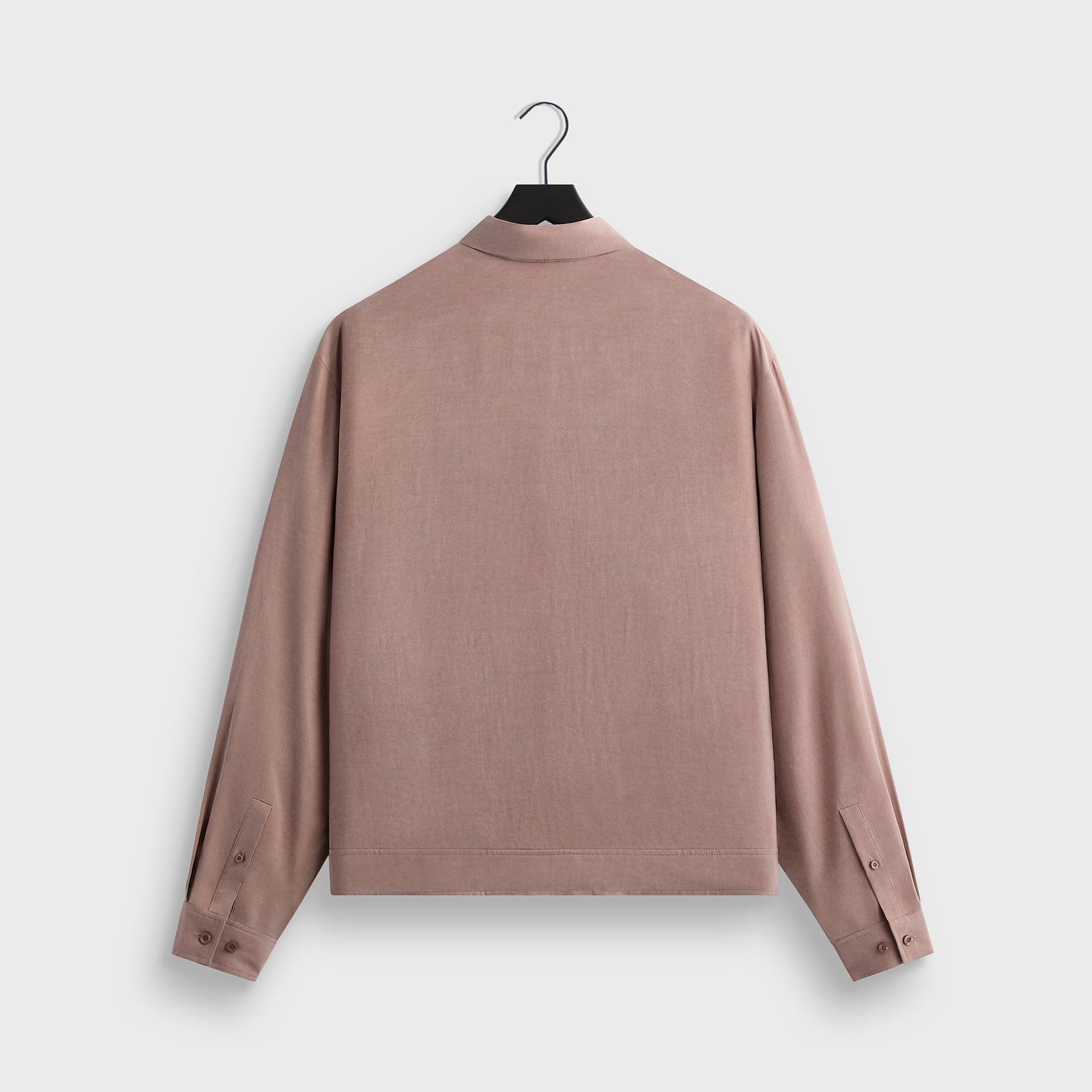 Kith Cupro Linen Connor Blouson Jacket - Dusty Mauve