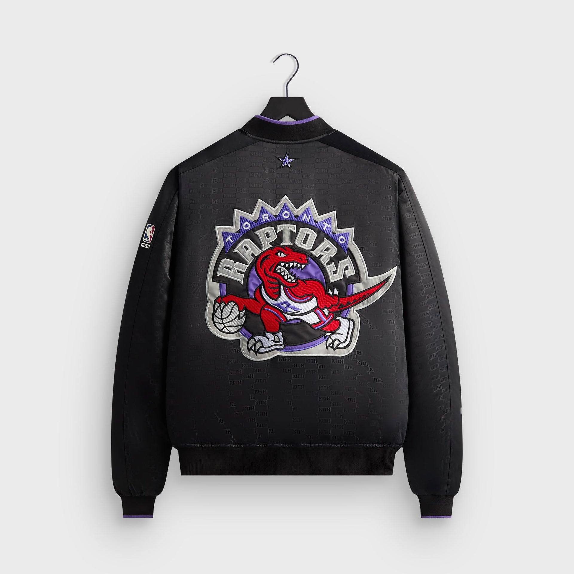 Kith for NBA All-Star Toronto Raptors Bomber Jacket - Black