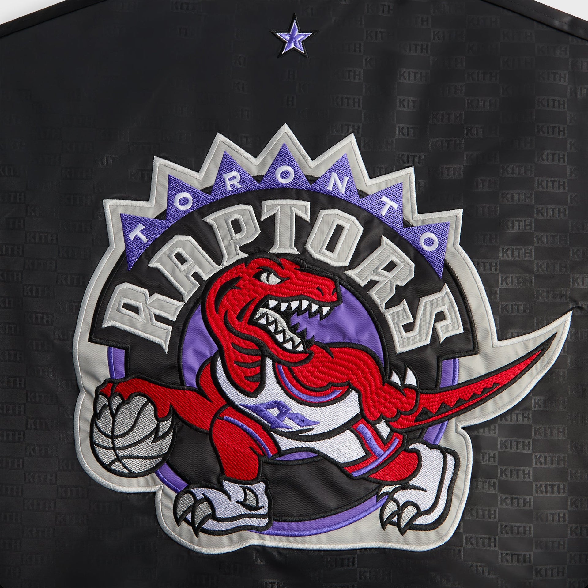 Kith for NBA All-Star Toronto Raptors Bomber Jacket - Black