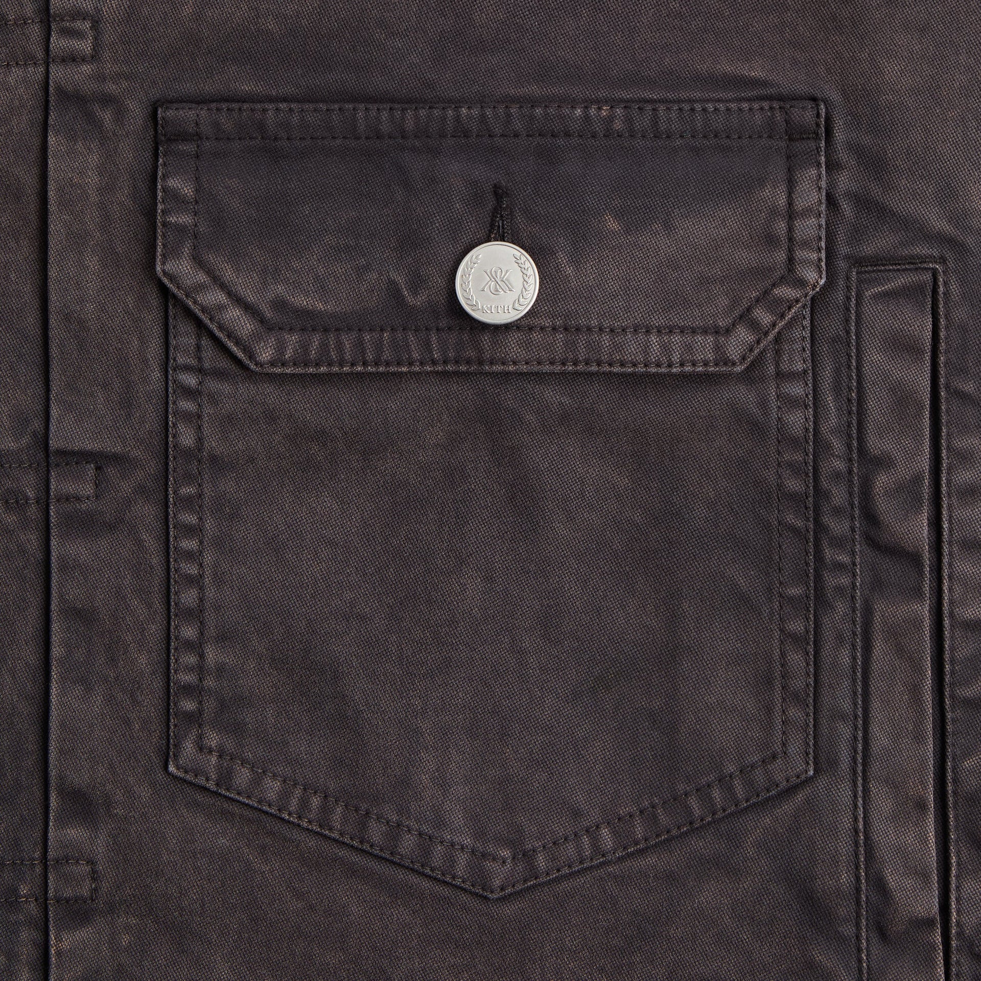 Kith Garment Dyed Alonzo Jacket - Kindling