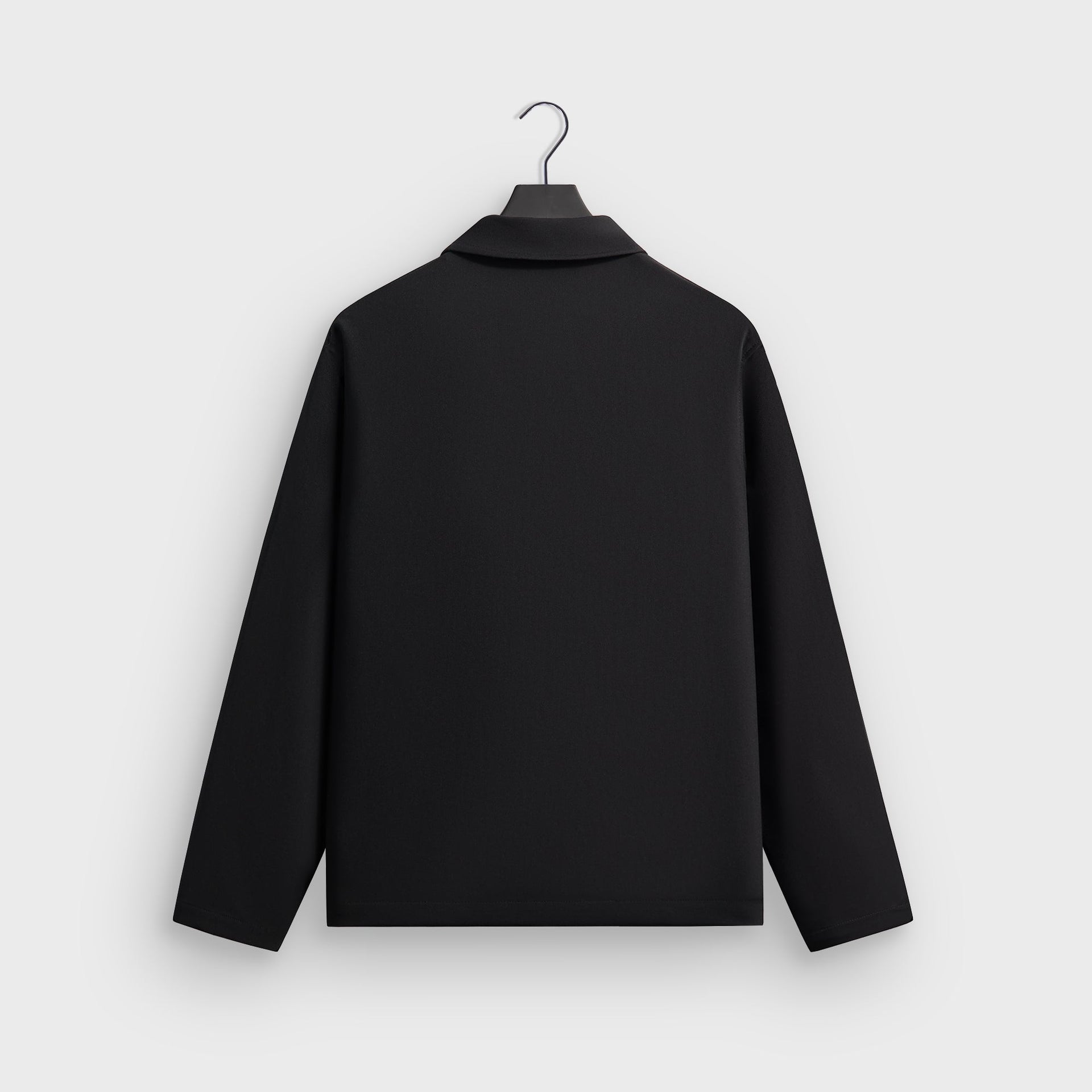 Kith Midweight Double Weave Coaches Jacket - Black