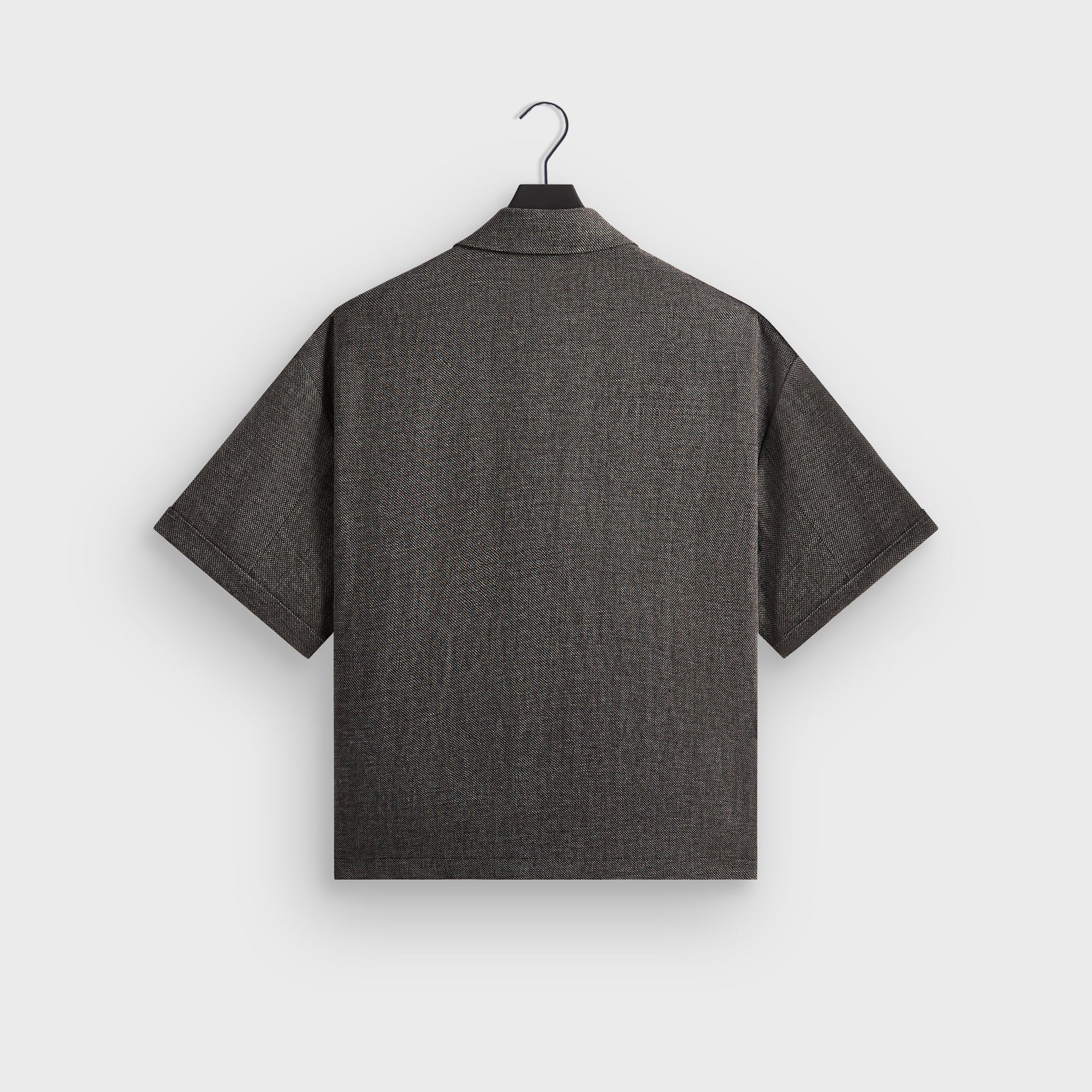 &Kin Textured Linen Ito Blazer - Black Melange - PH