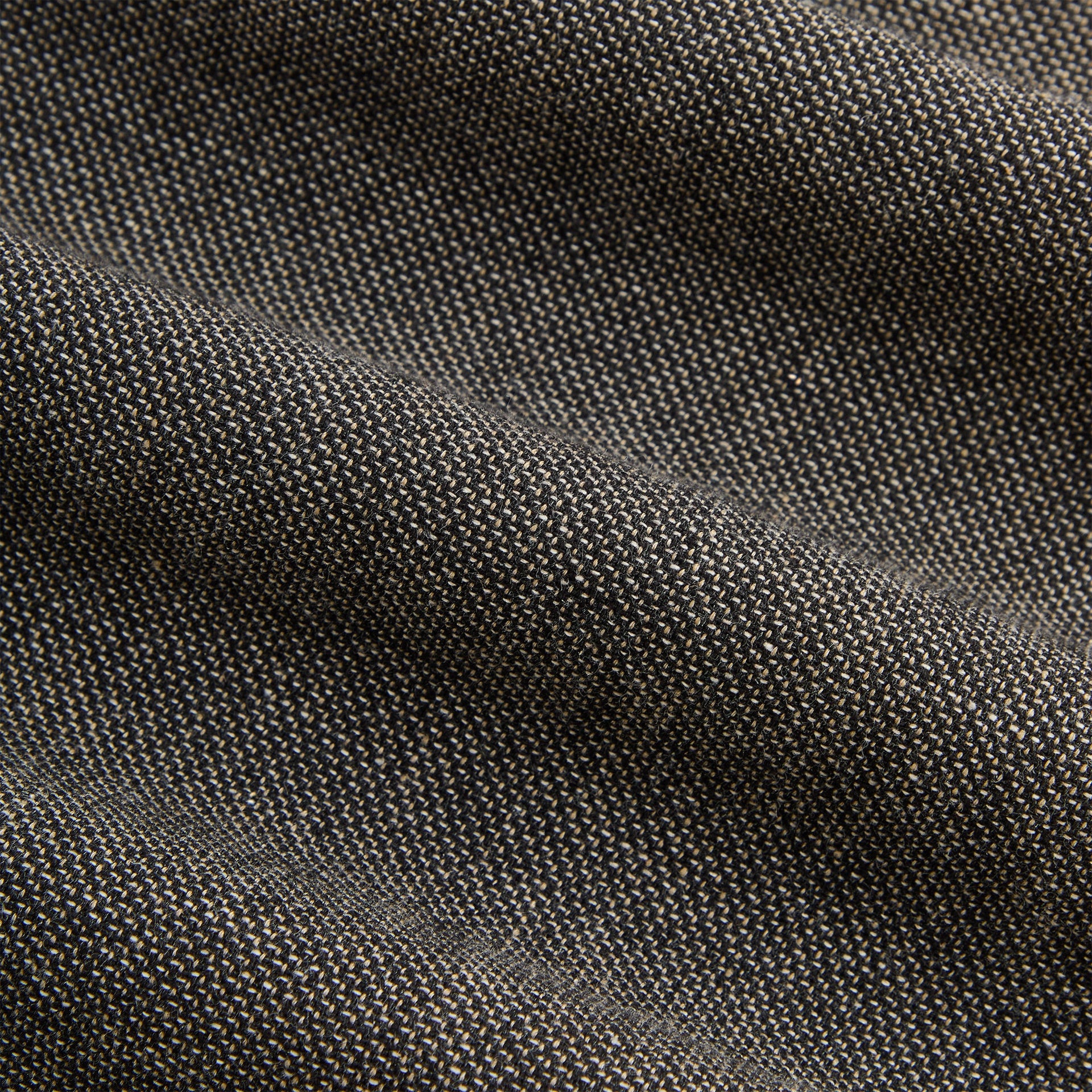 &Kin Textured Linen Ito Blazer - Black Melange