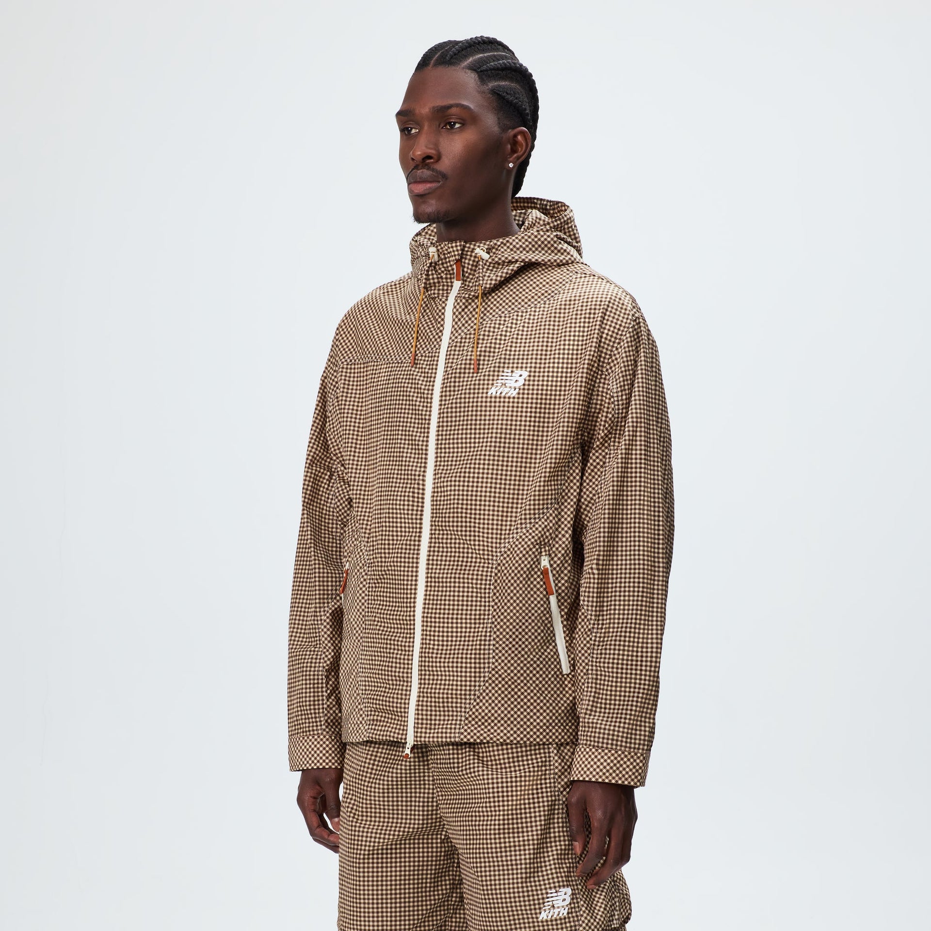 Kith & New Balance Tech Gingham Madison VI Jacket - Legacy