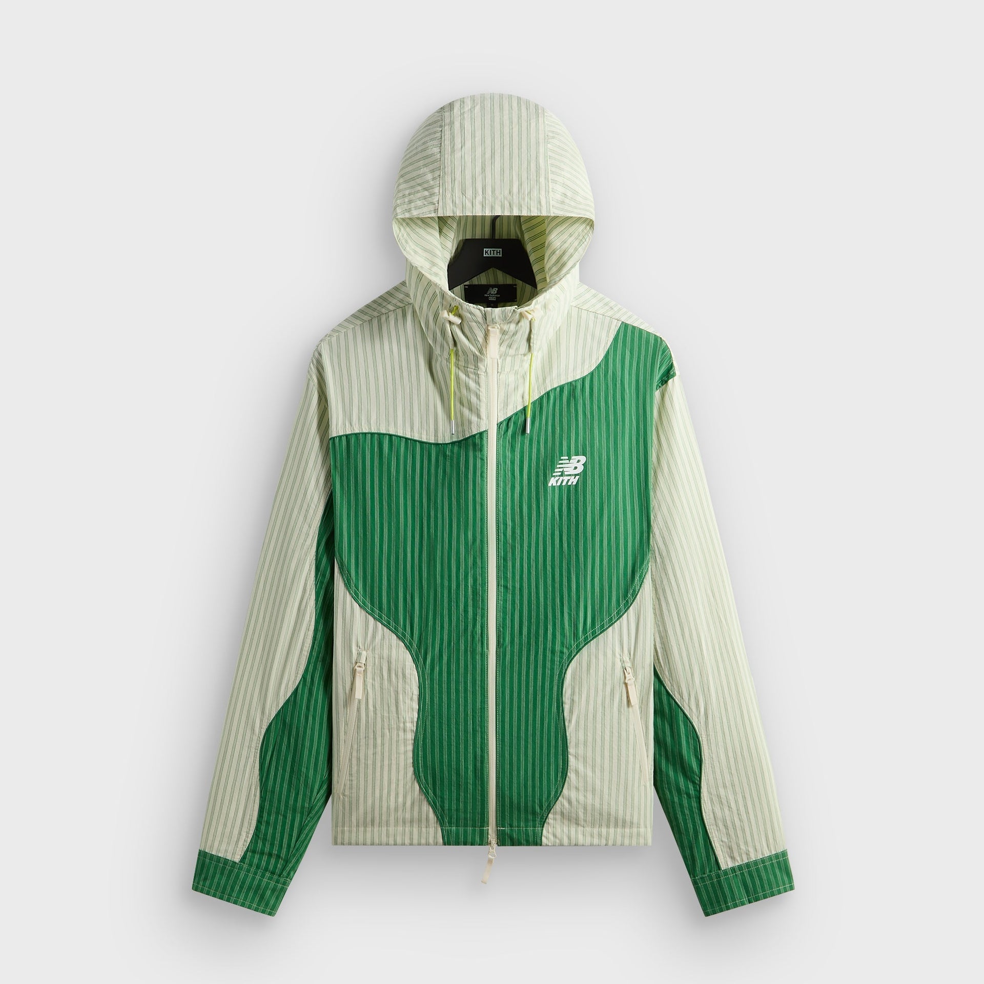 Kith & New Balance Poplin Mix Madison VI Jacket - Spring Juniper - PH