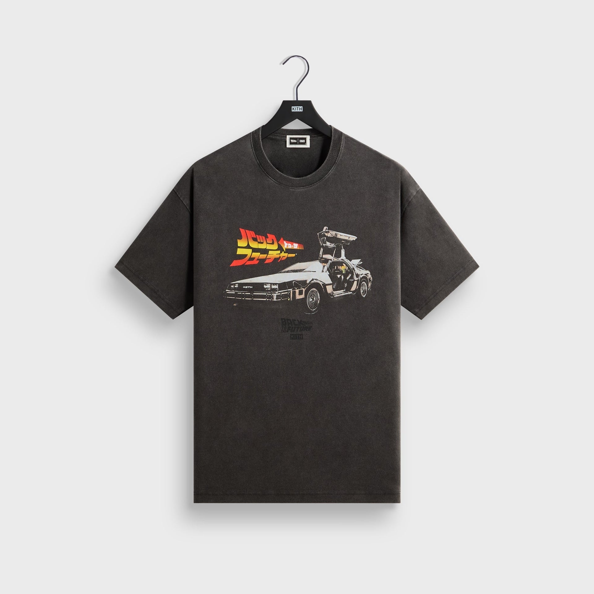Kith for Back to the Future DeLorean Vintage Tee - Black - PH