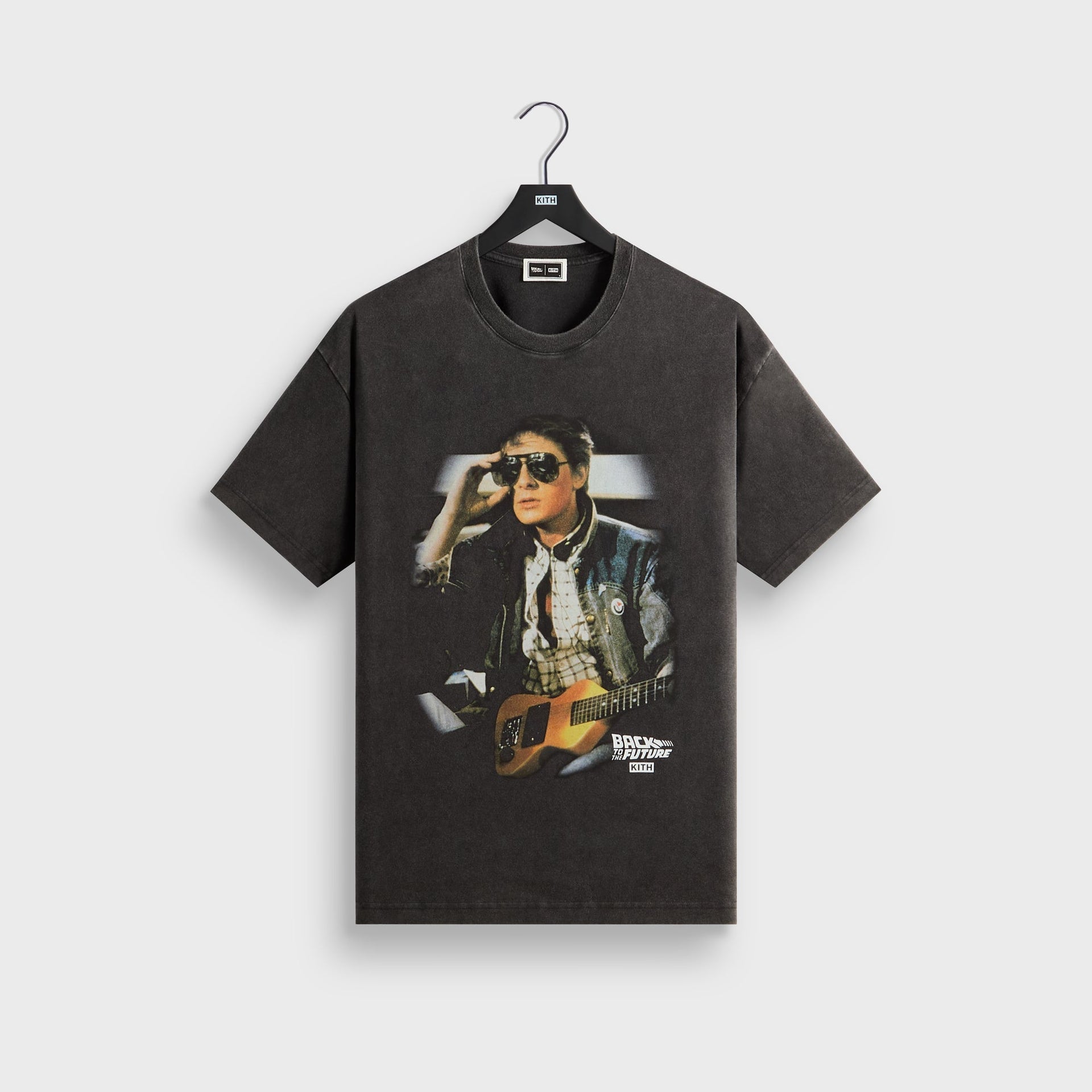 Kith for Back to the Future Marty Shades Vintage Tee - Black - PH