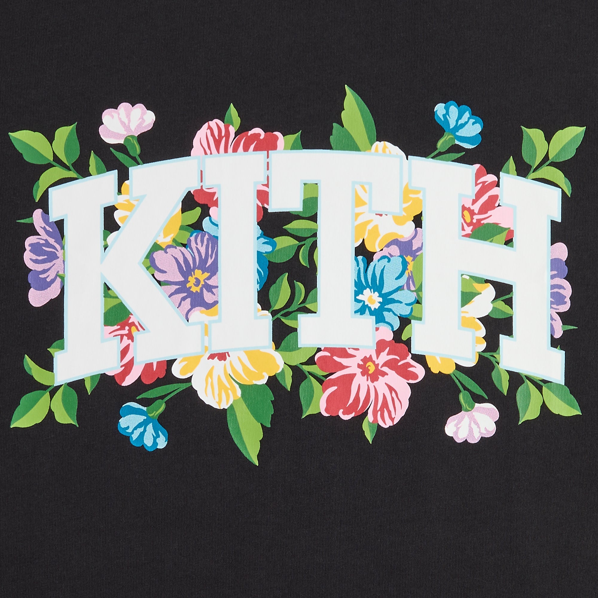 Kith Floral Arch Tee - Black – Kith Canada