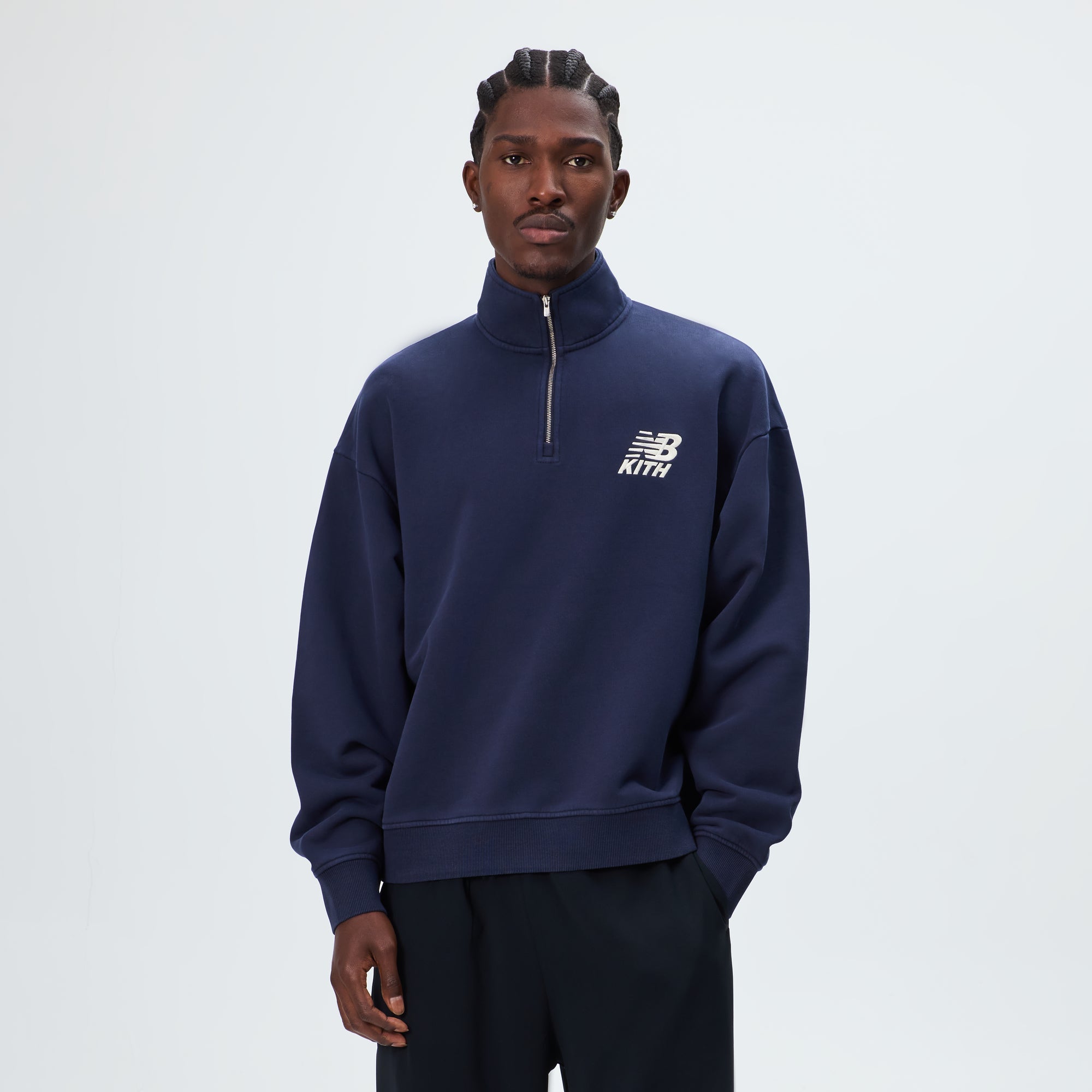 Kith & New Balance Nelson Quarter Zip - Nocturnal – Kith Canada