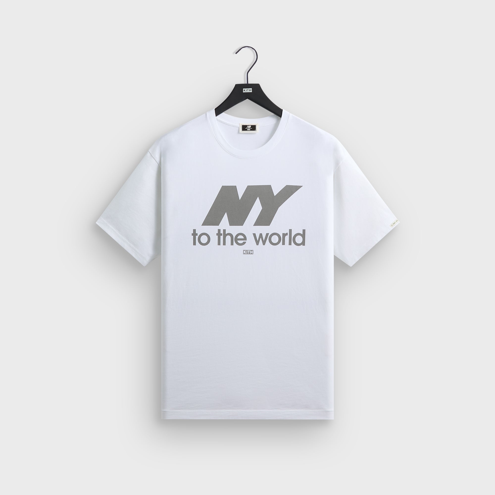 Kith & New Balance NY Tee - White – Kith Canada