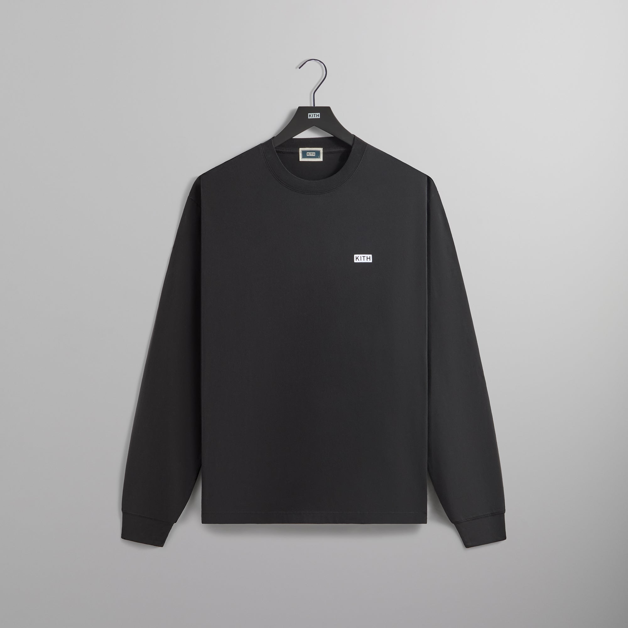 Kith Long Sleeve LAX Tee - Black – Kith Canada