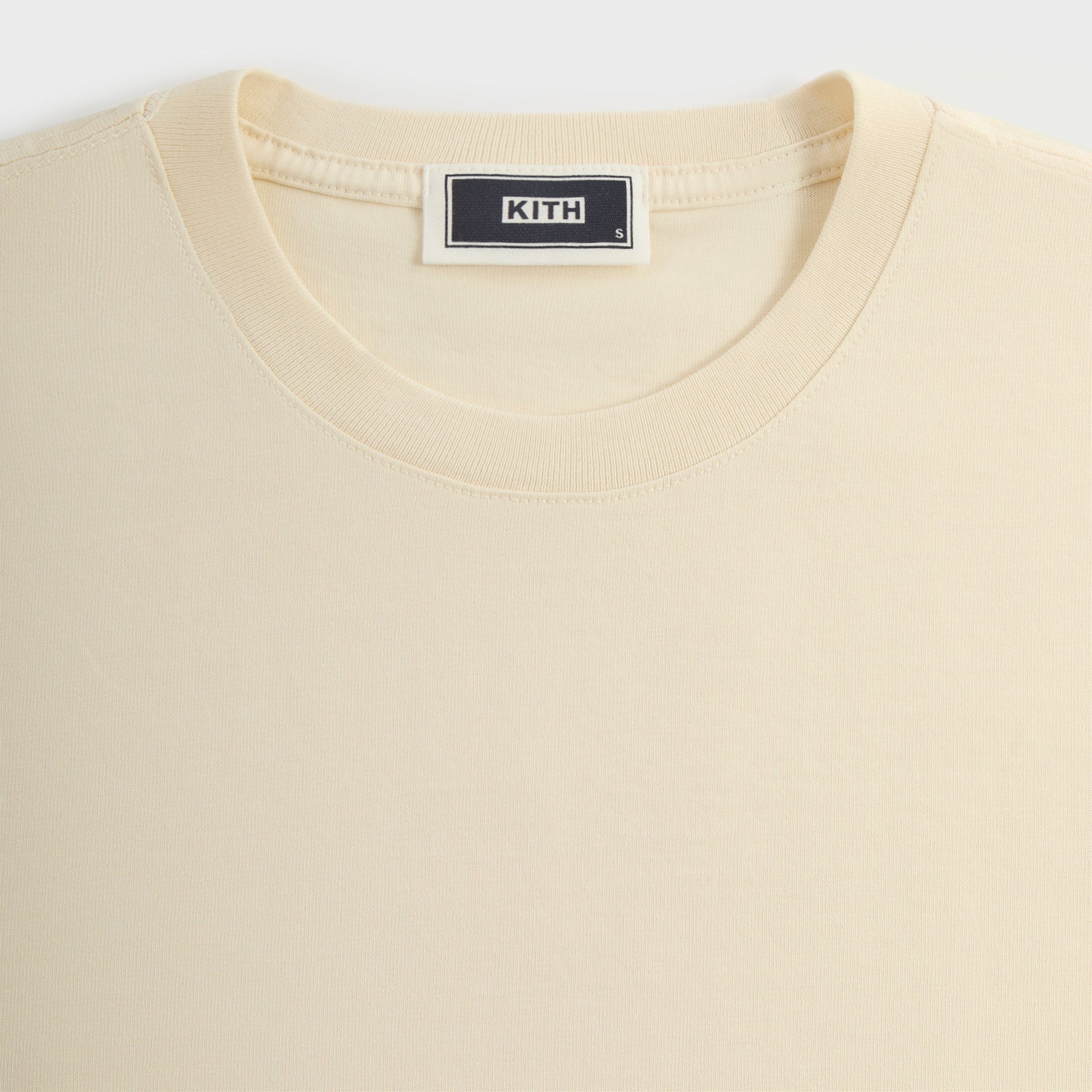 Kith Vintage Wash Tee in Sandrift