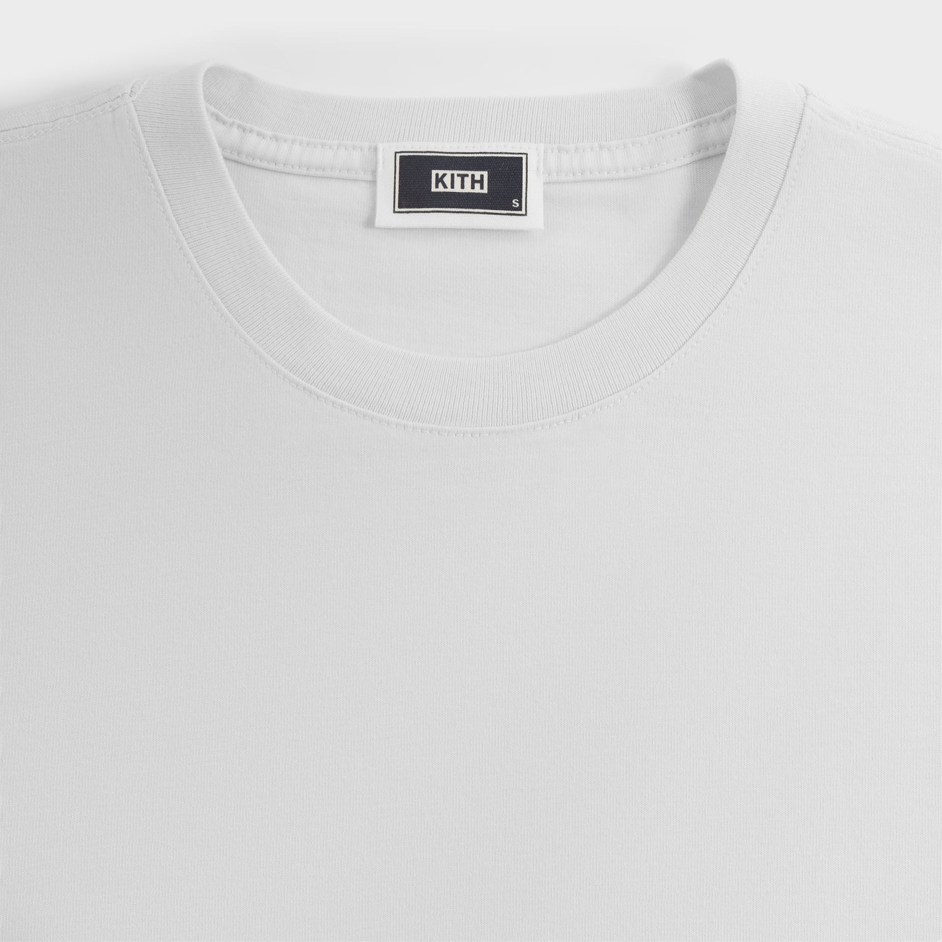 Kith Long Sleeve Vintage Tee in White