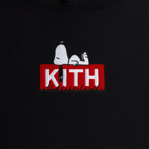 Kith for Peanuts Doghouse Hoodie - Black
