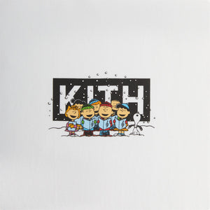 Kith for Peanuts Caroling Long Sleeve Tee - White PH – Kith Canada