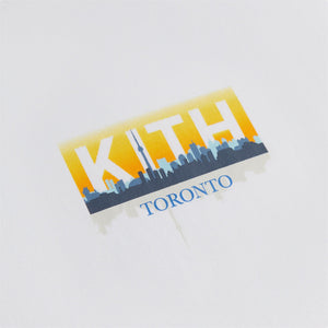 Kith Toronto Classic Logo Tee - White – Kith Canada