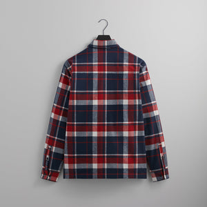 Kith Brushed Flannel Ginza Shirt - Nocturnal