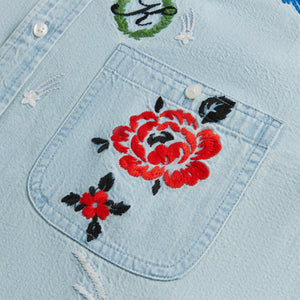 Kith for Otakara NYC Denim Apollo Shirt - Light Indigo