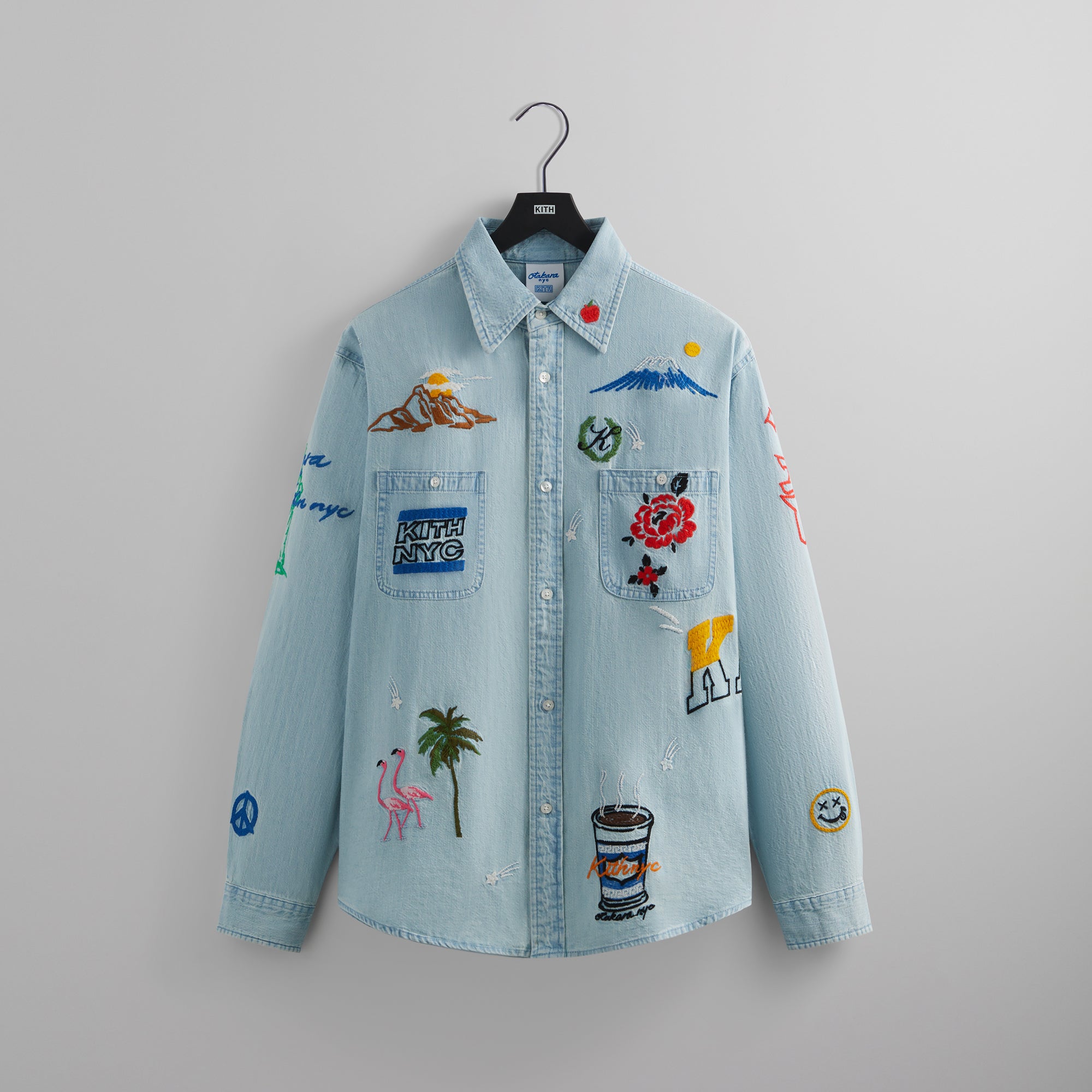 Kith for Otakara NYC Denim Apollo Shirt - Light Indigo – Kith Canada