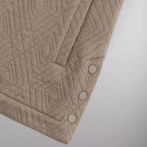 Kith Quilted Interlock Ginza Shirt - Quicksand