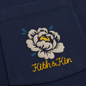 Kith Peony Pocket Tee - Nocturnal