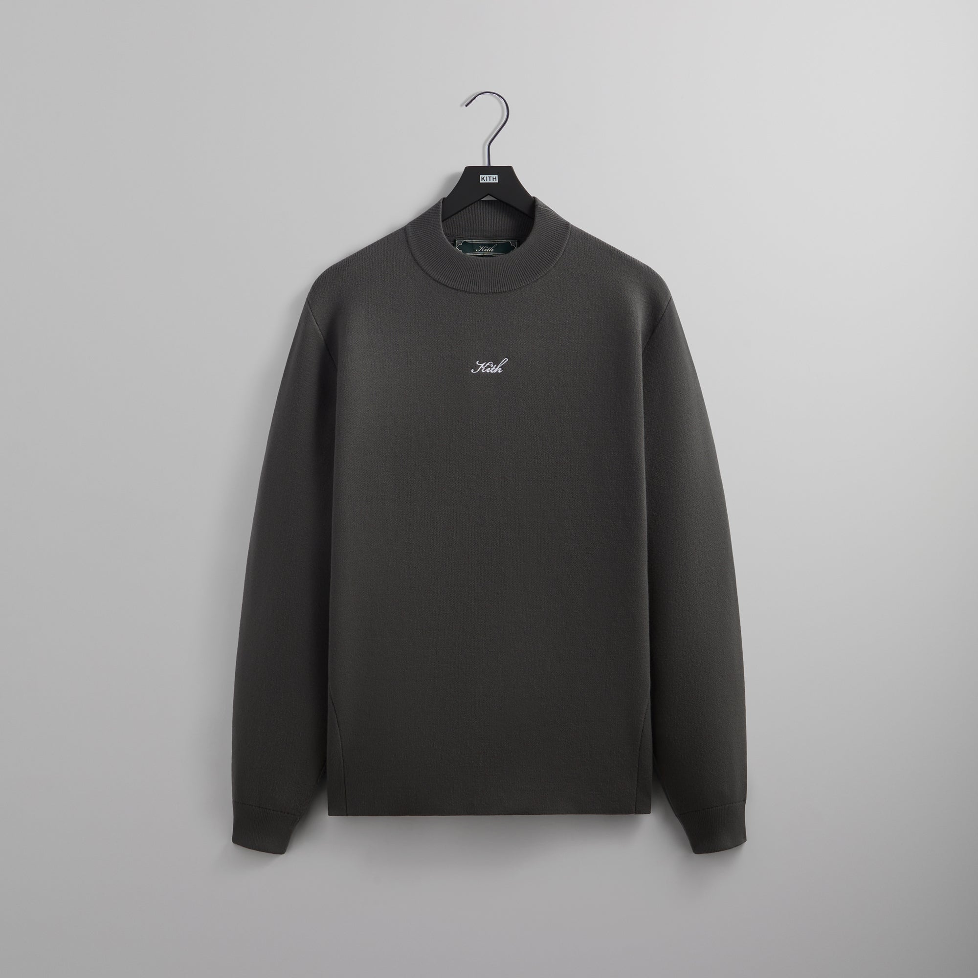 Kith Knit Long Sleeve Mock Neck - Machine – Kith Canada