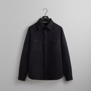 Kith Felted Jersey Apollo Shirt - Aphotic